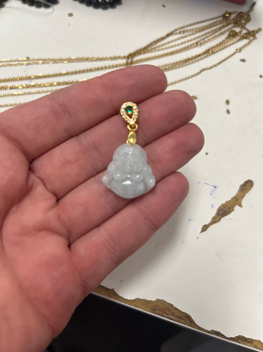 Jade Buddha Necklace