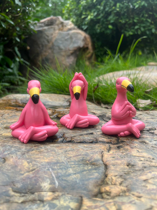 Meditation Flamingos