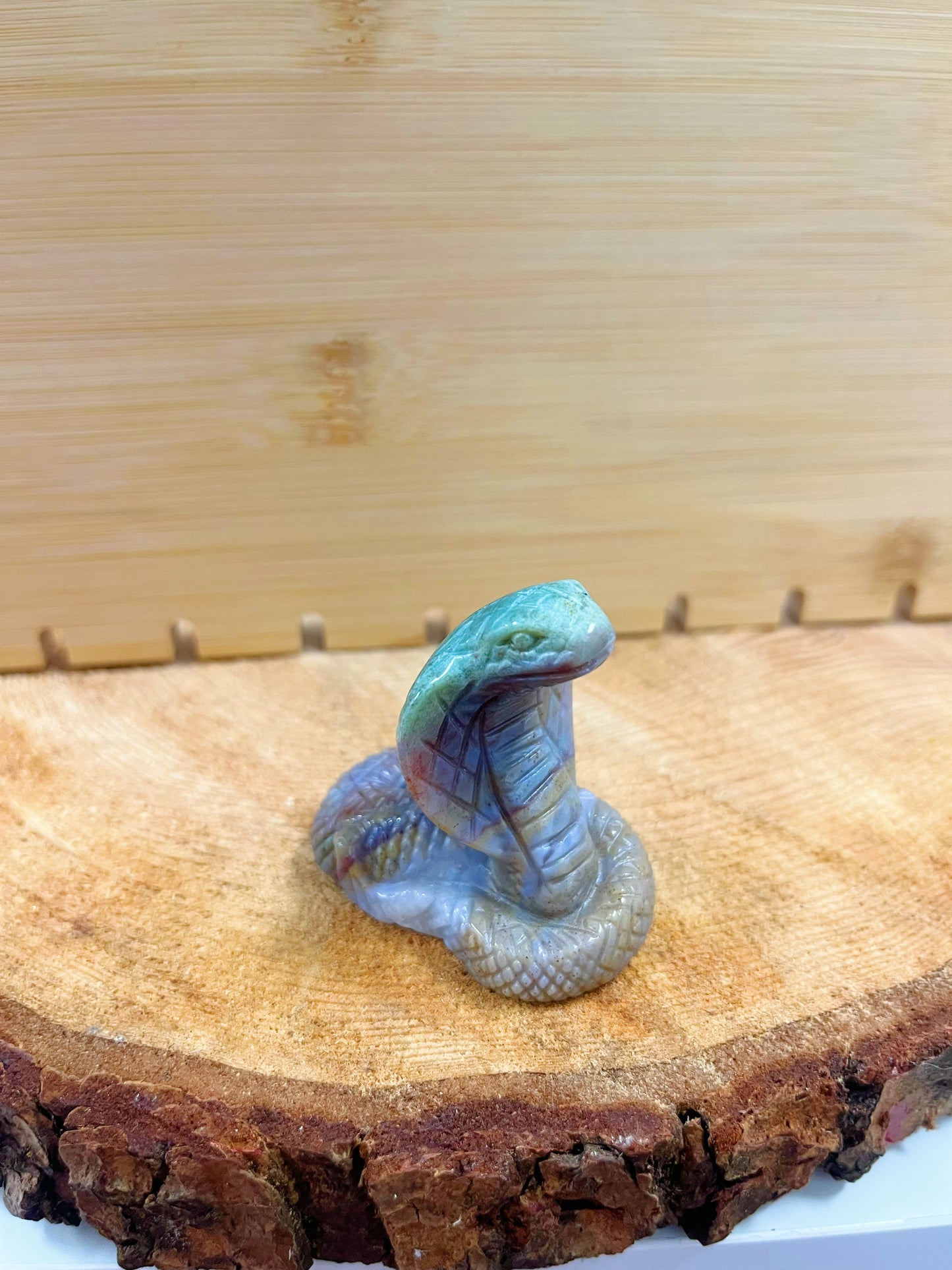 Cobra Crystal Carving