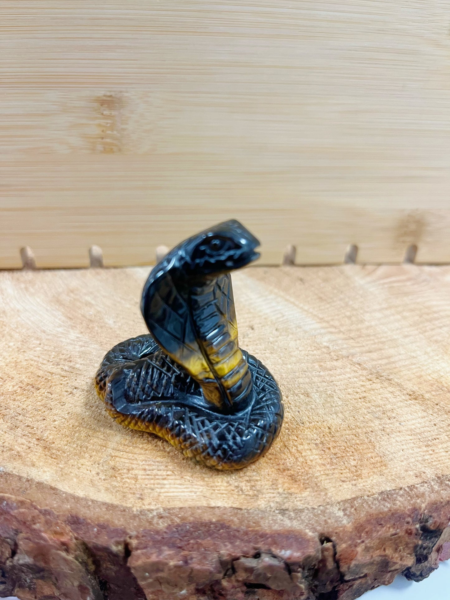 Cobra Crystal Carving