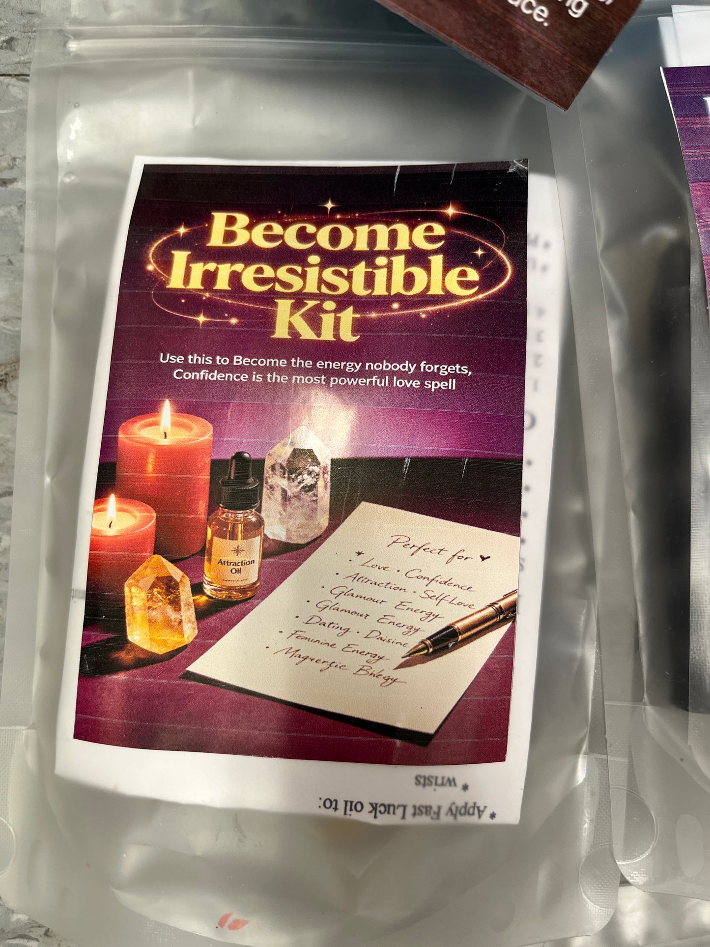 integration ritual kit