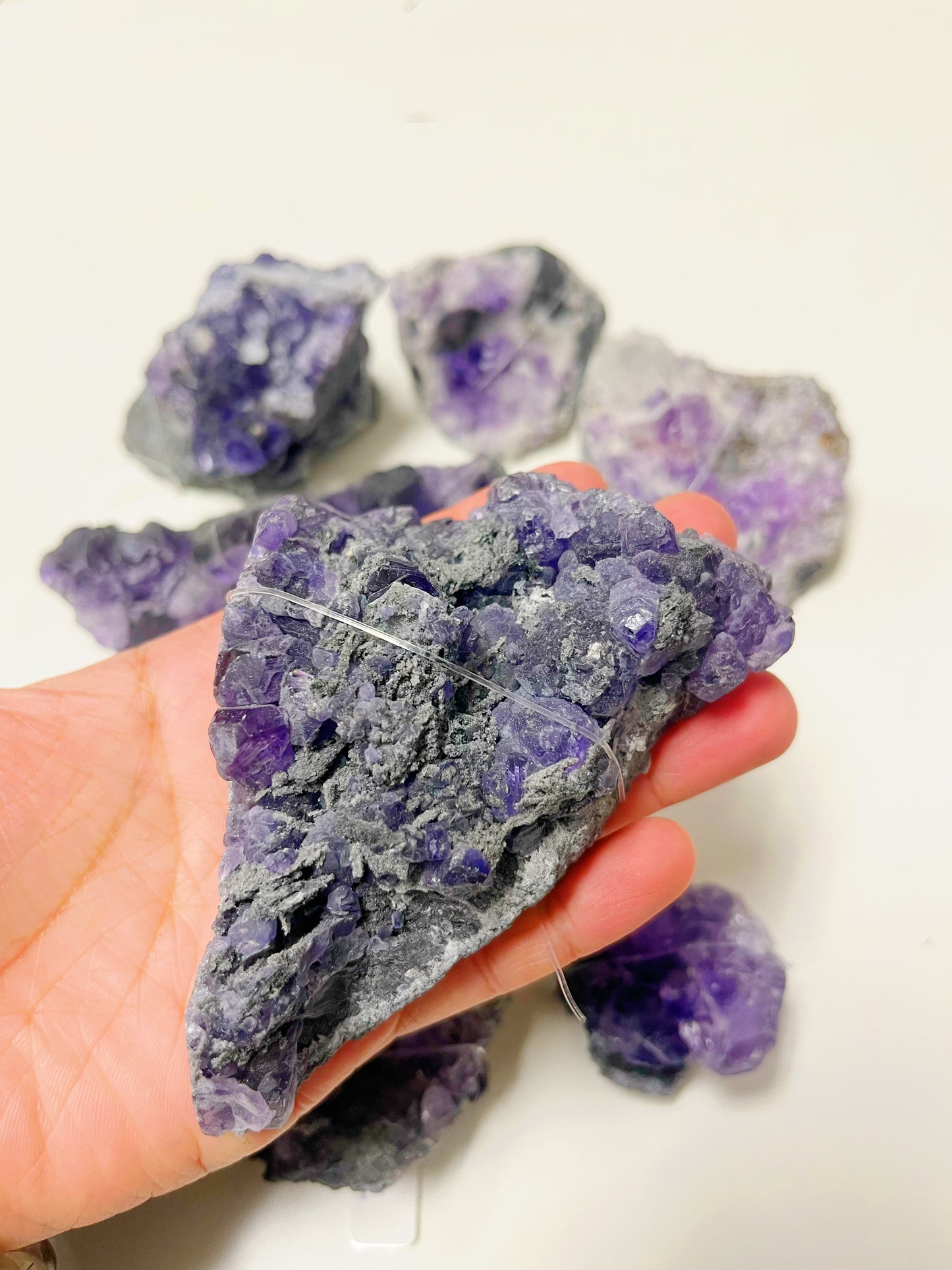 Rare Purple Tanzanite Fluorite Specimen