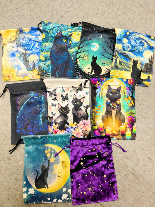 Tarot velveteen pouches Bag