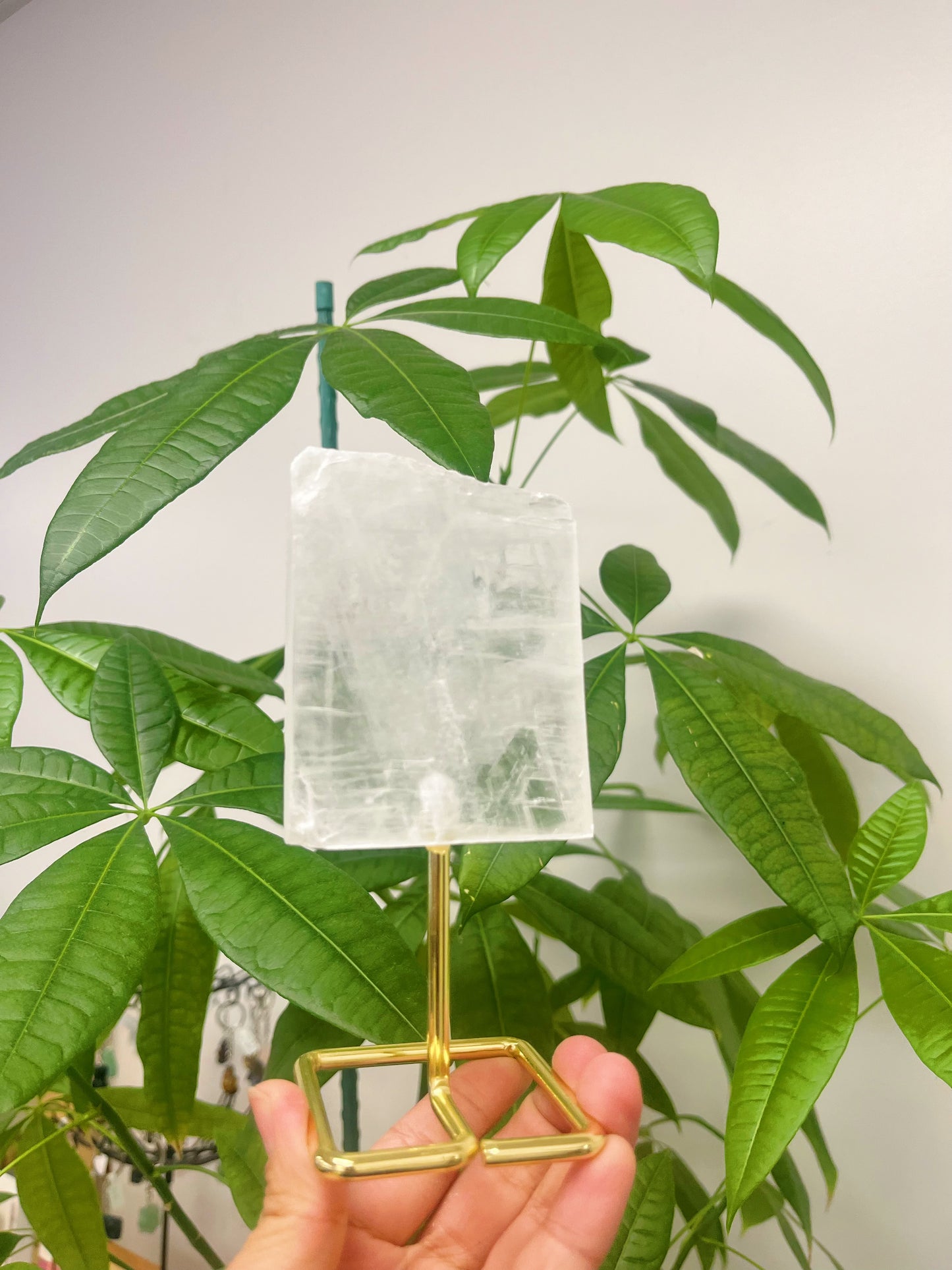 Selenite With Stand