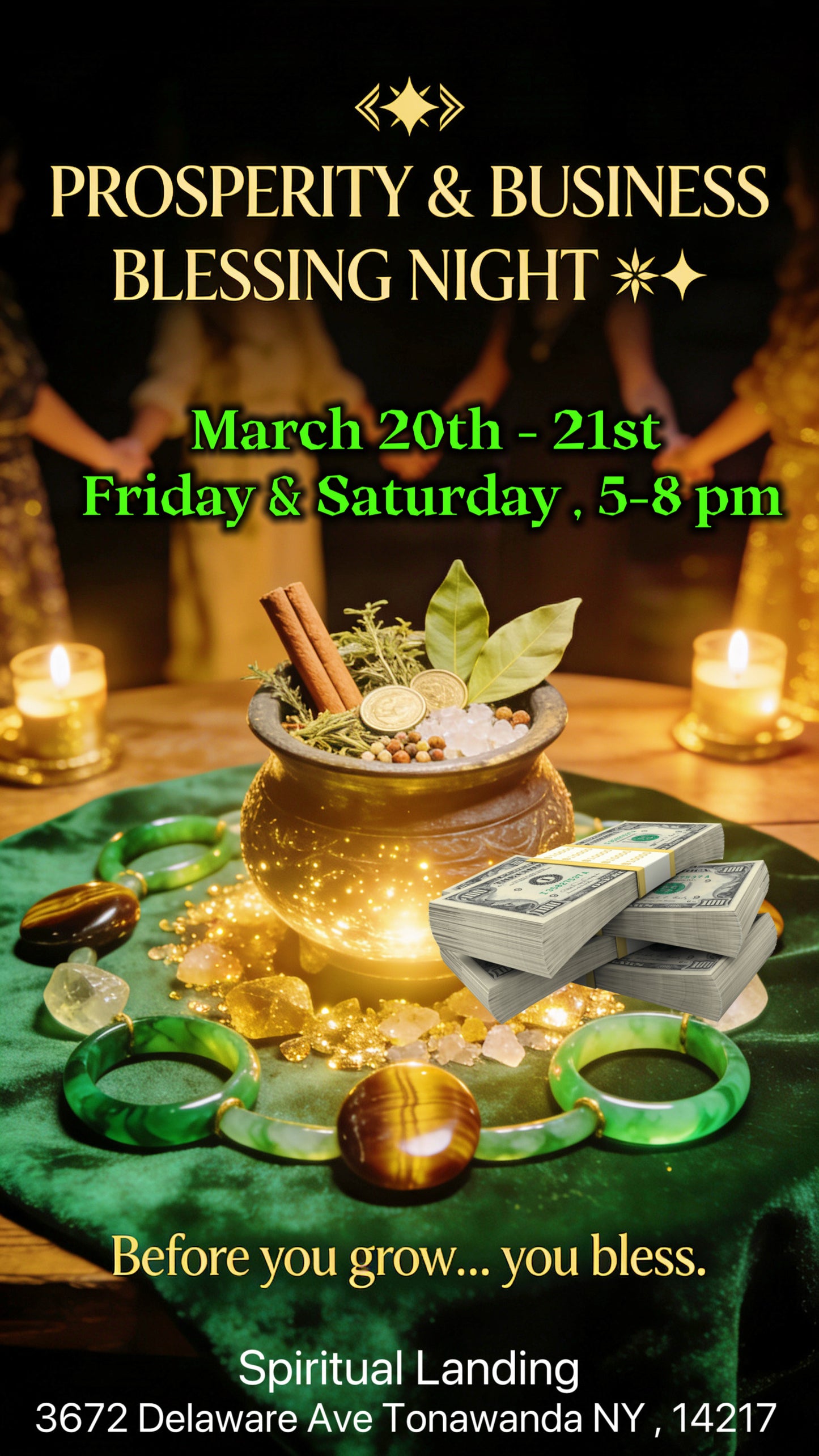 PROSPERITY & BUSINESS BLESSING NIGHT Tickets