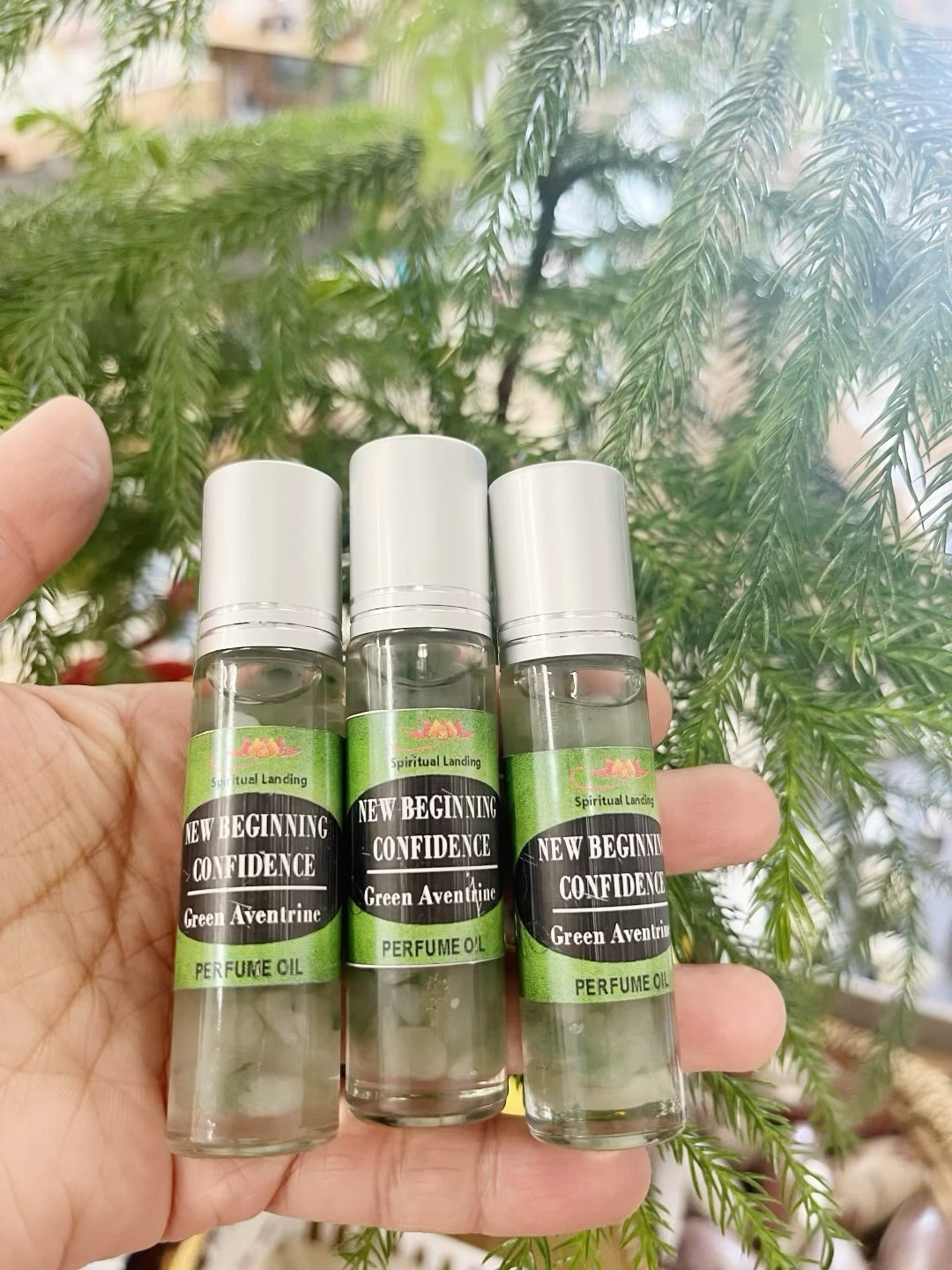 Crystals Intentions Roll On Oil