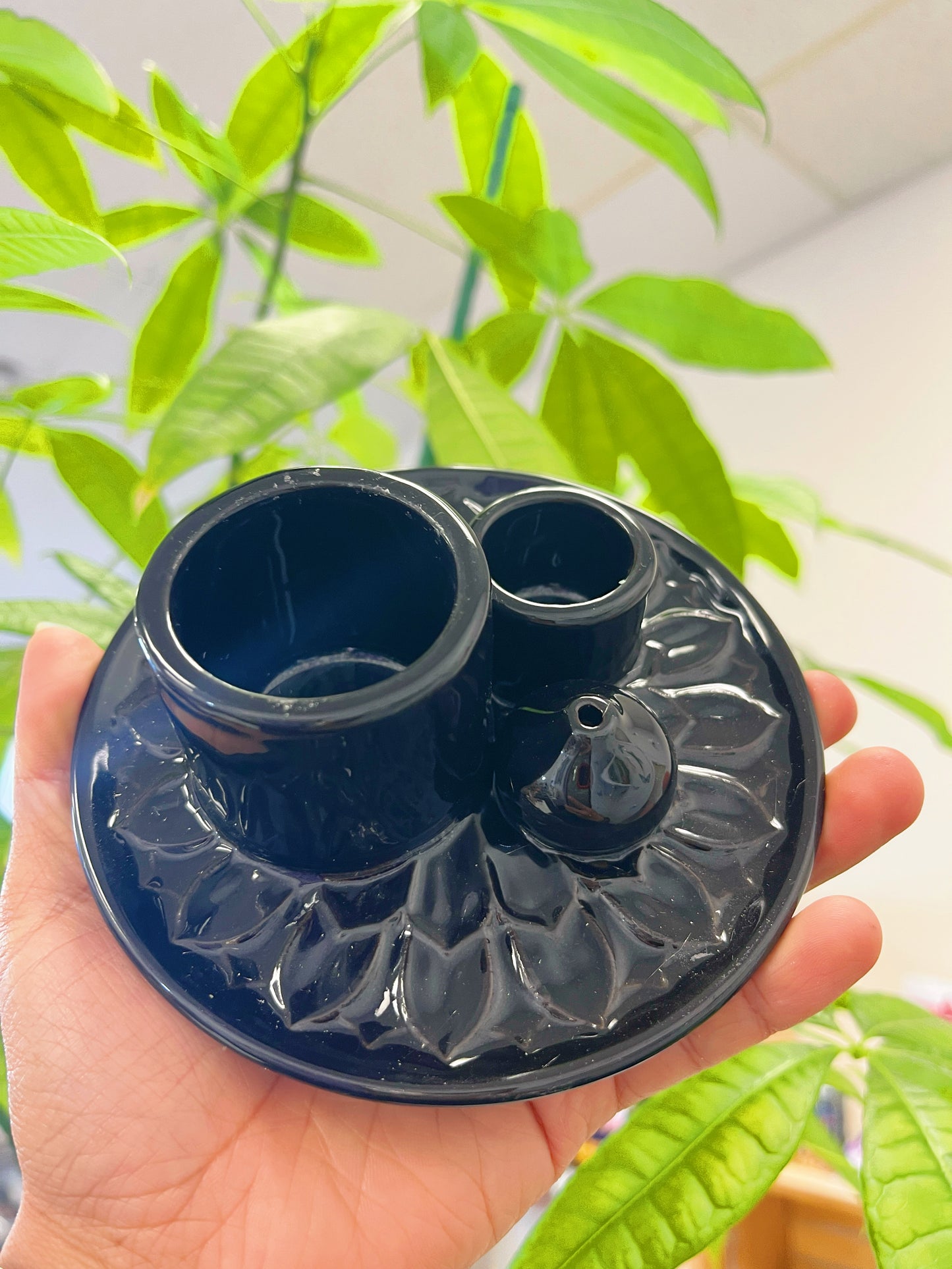 Ceramic Sage incense Palo Santo Burner