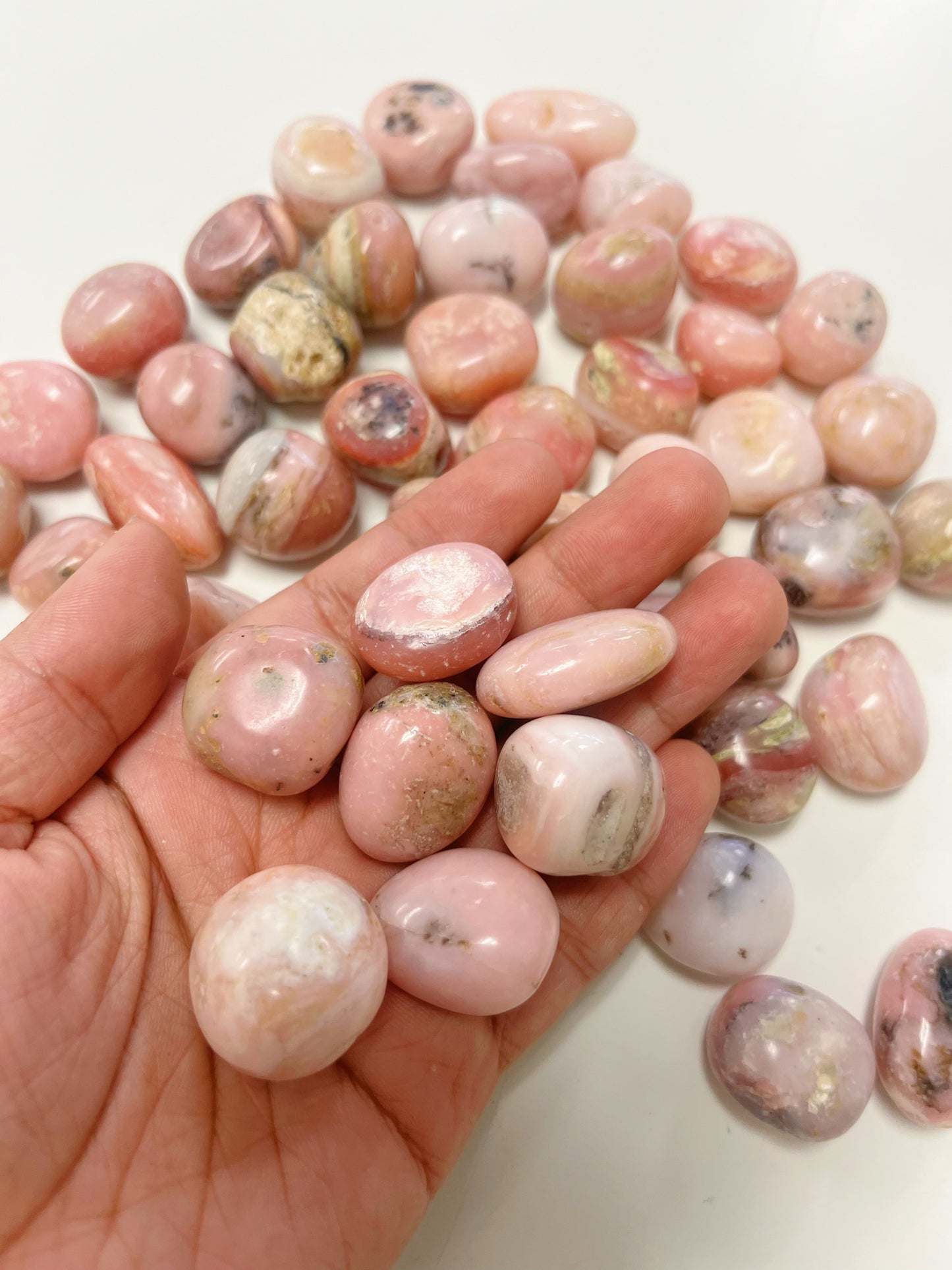 Pink Opal Tumbled