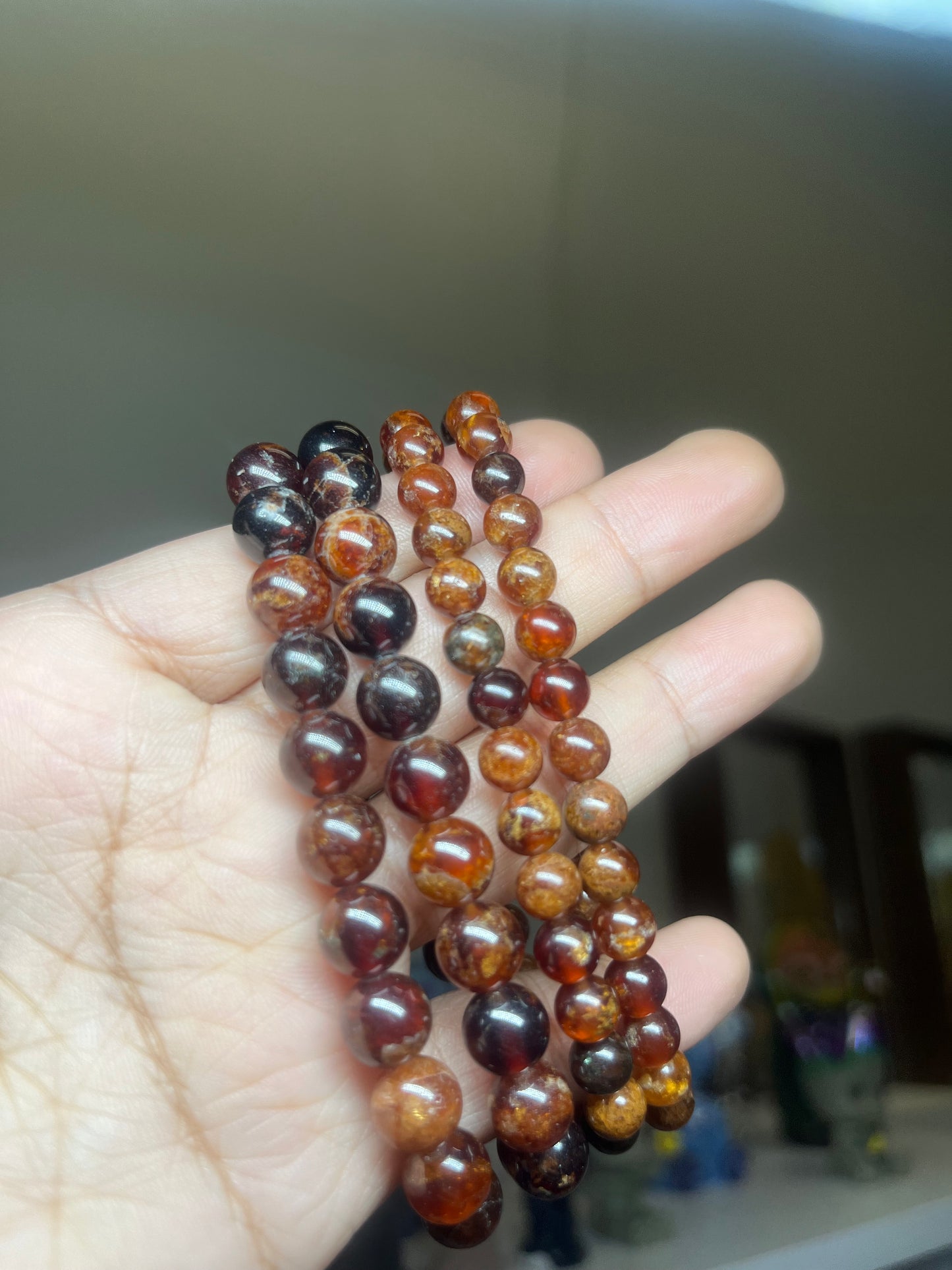 Orange Garnet Bracelet