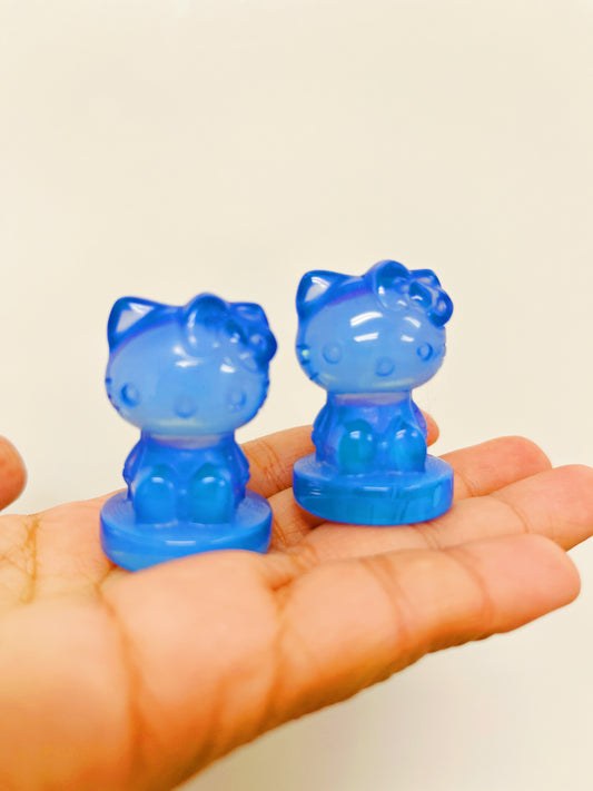 Hello Kitty Blue Opalite