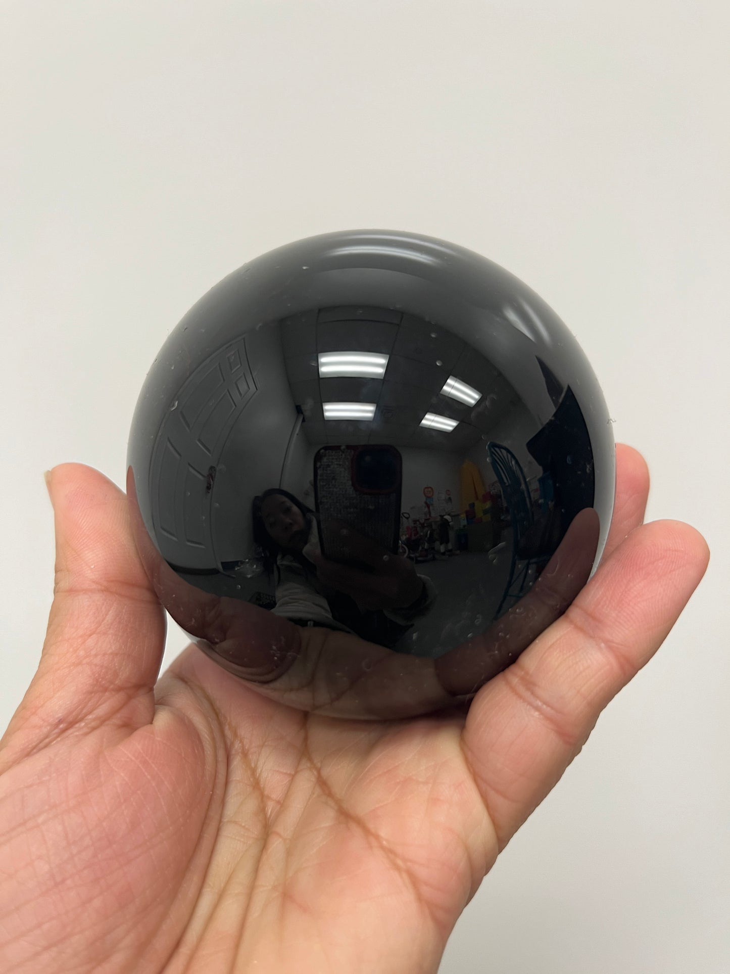 Black Obsidian Sphere