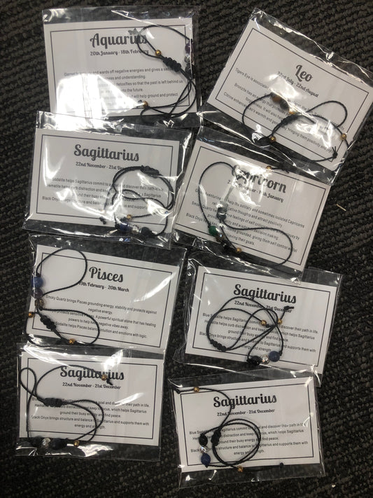 Zodiac Sign Bracelets