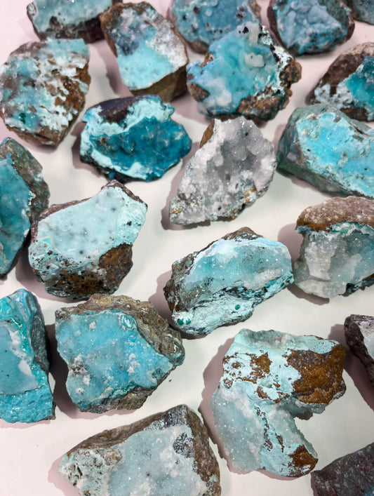 Druzy Chrysocolla