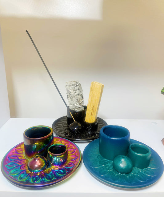 Sage, Palo Santo and Incense Holder ceramics