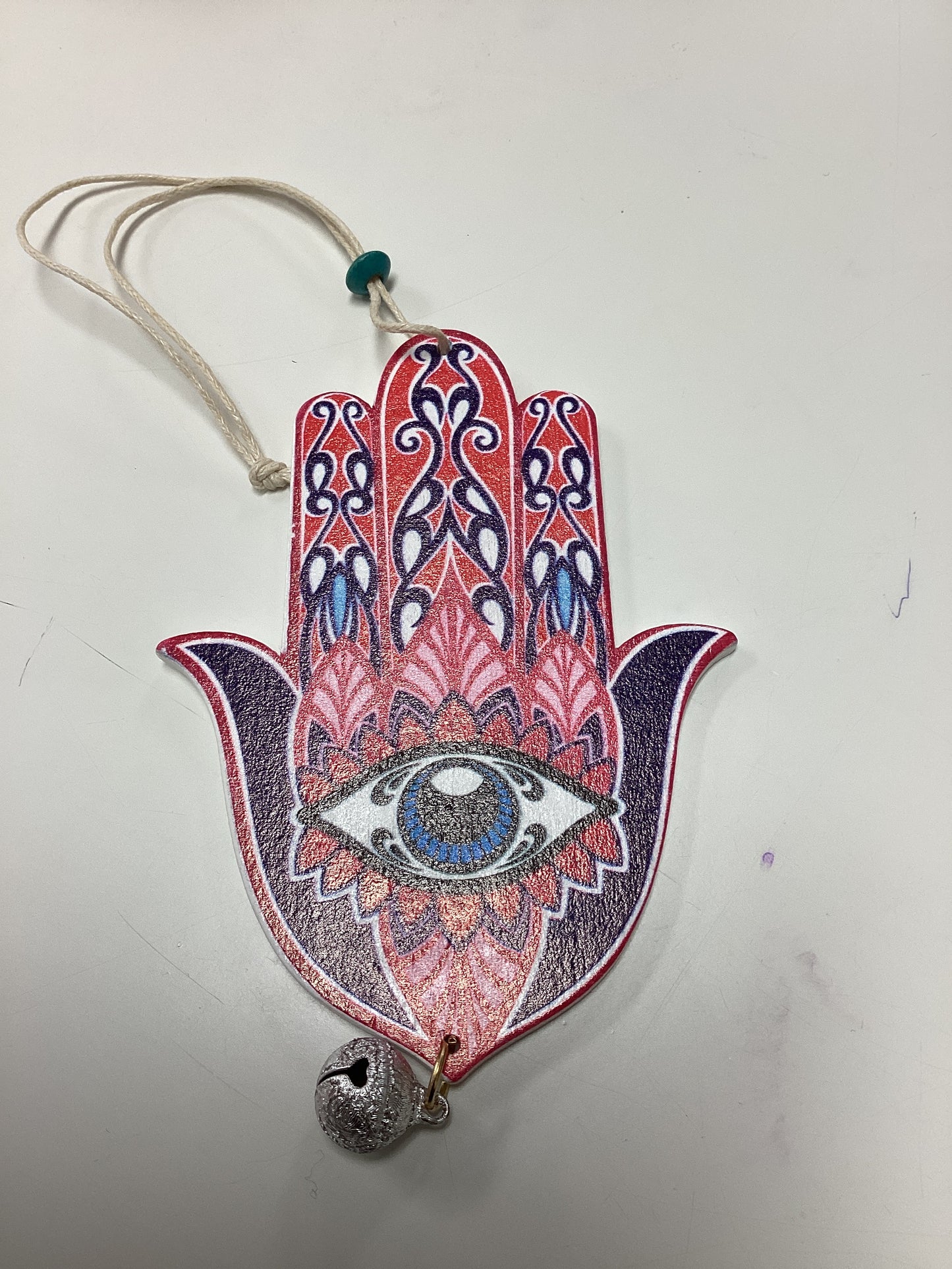 Evil Eye Wooden Wall Hanger