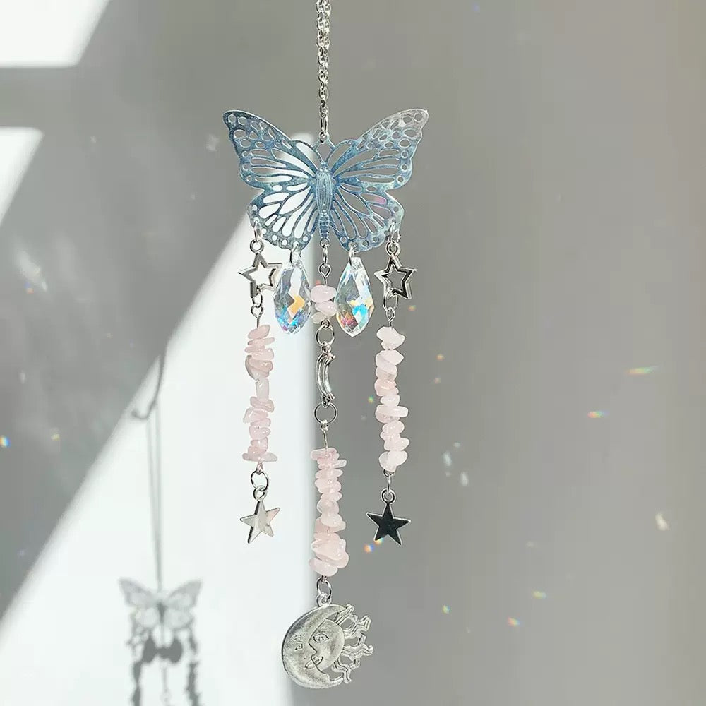 Butterfly Crystal Sun Catcher