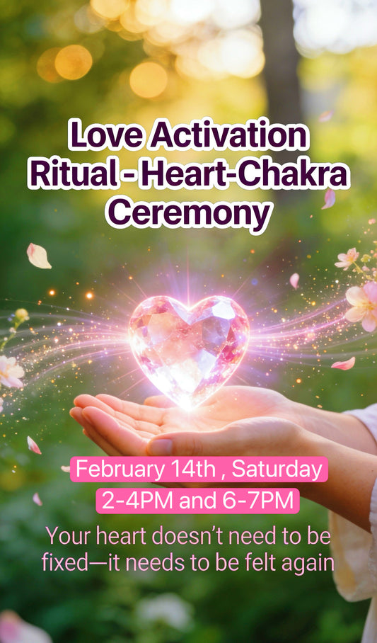 Heart-Chakra Ceremony tickets ( Valentine’s Day 14th )