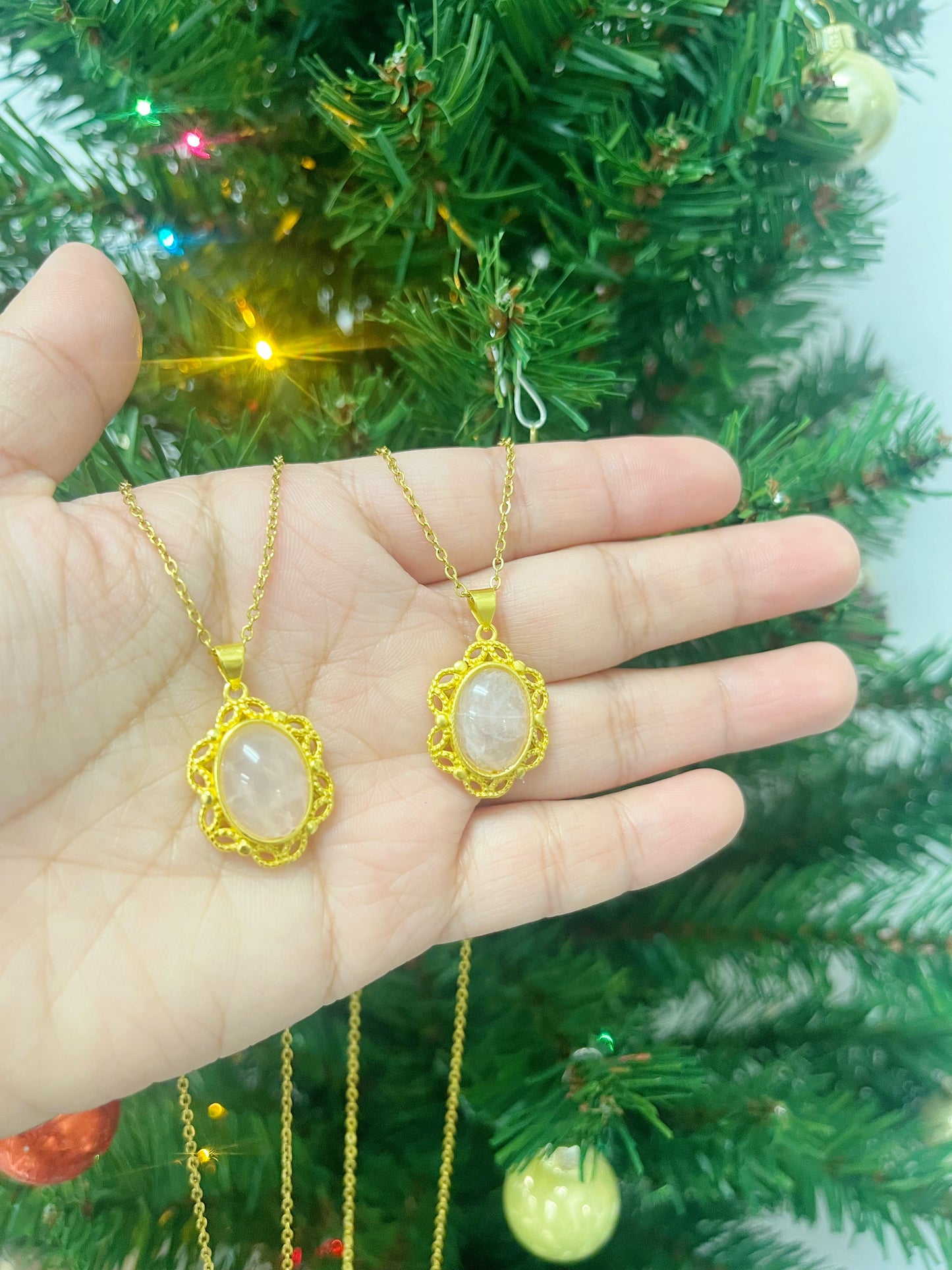 Tabasco Geodes Necklace