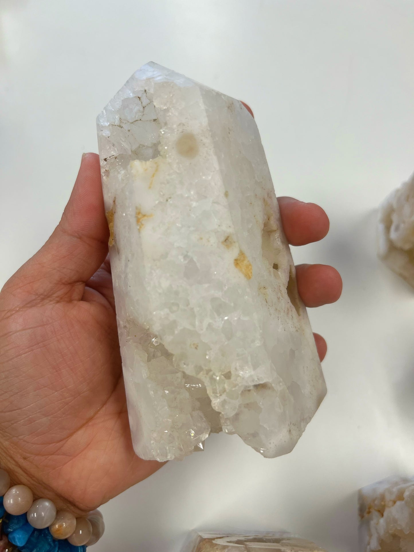 Quartz Cluster Tower Point