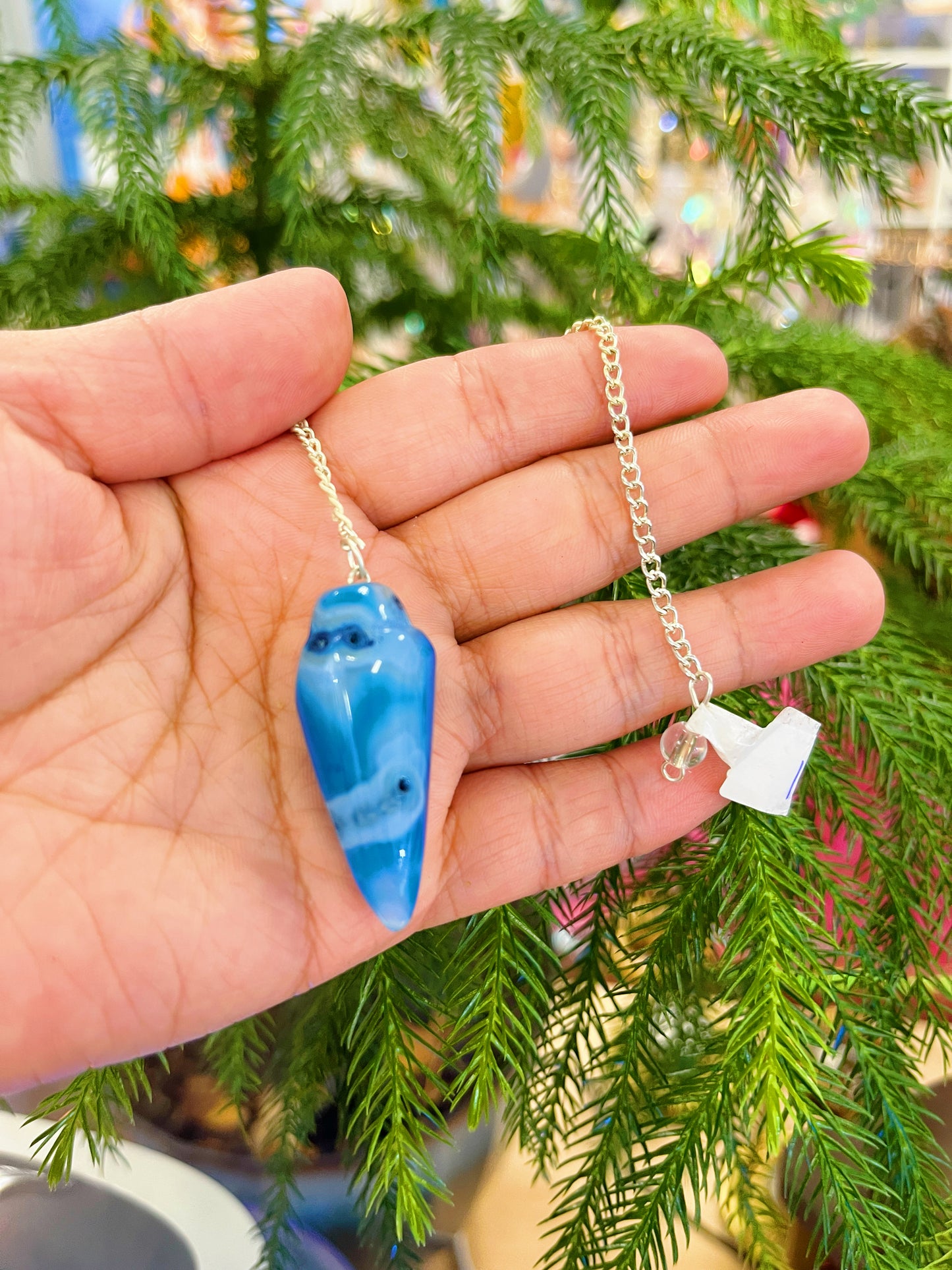 Blue Onyx Pendulum