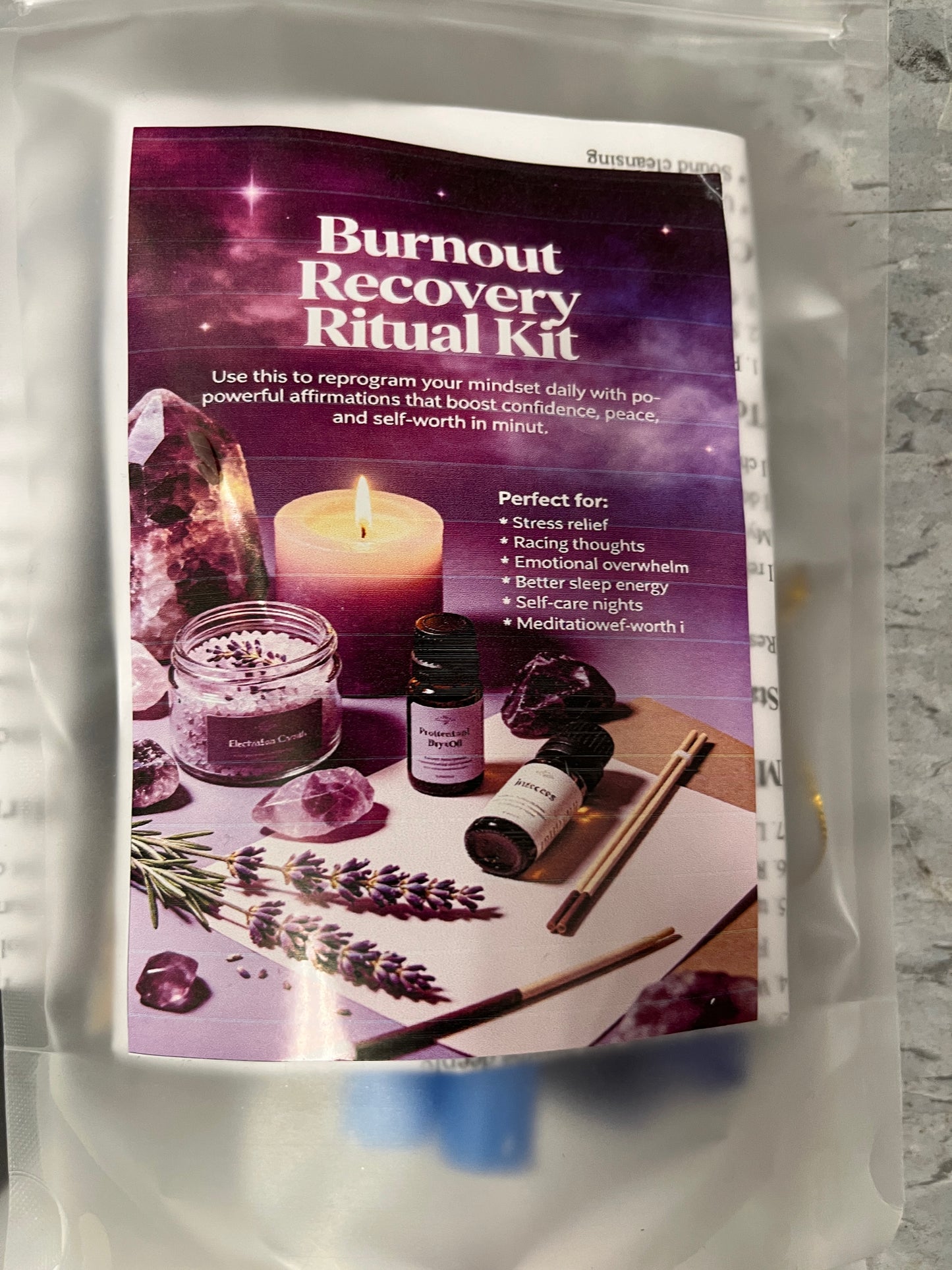 integration ritual kit