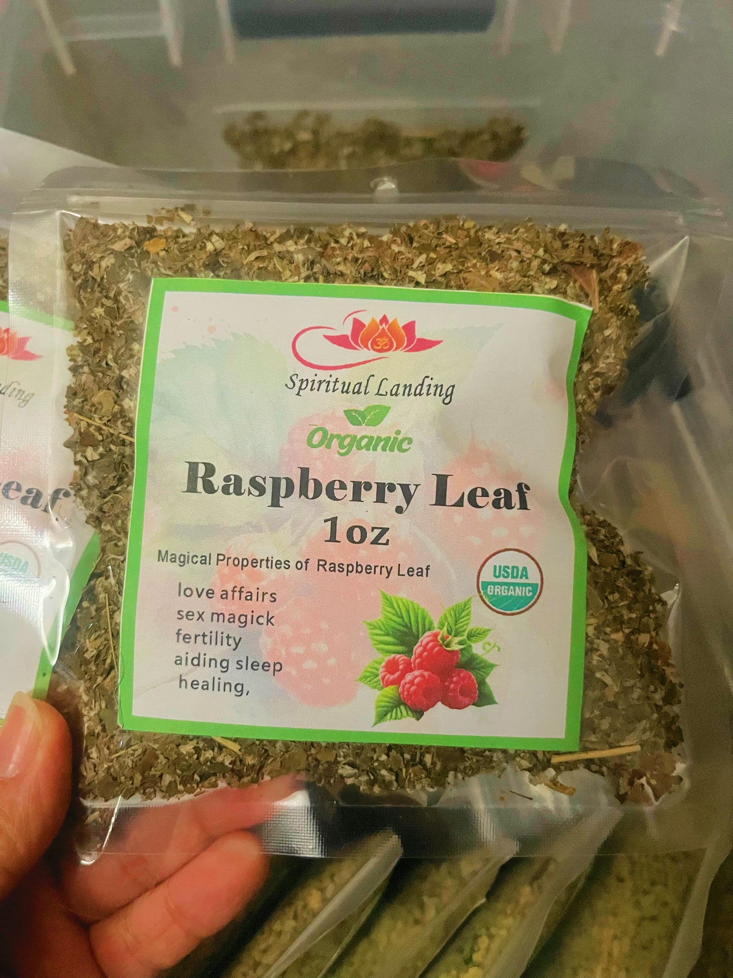 Raspberry Leaf Organic 1oz