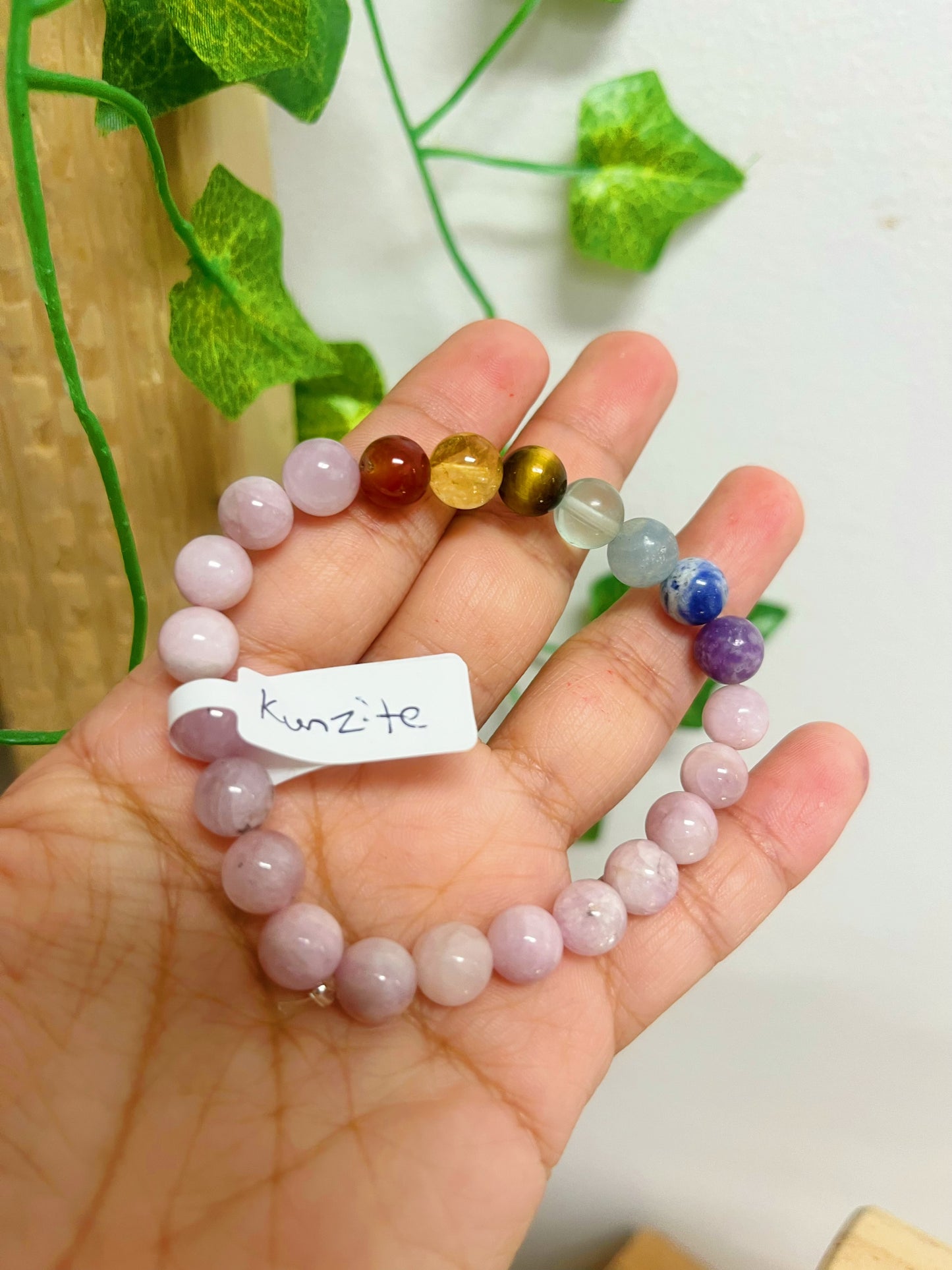 7 Chakra Bracelet handmade