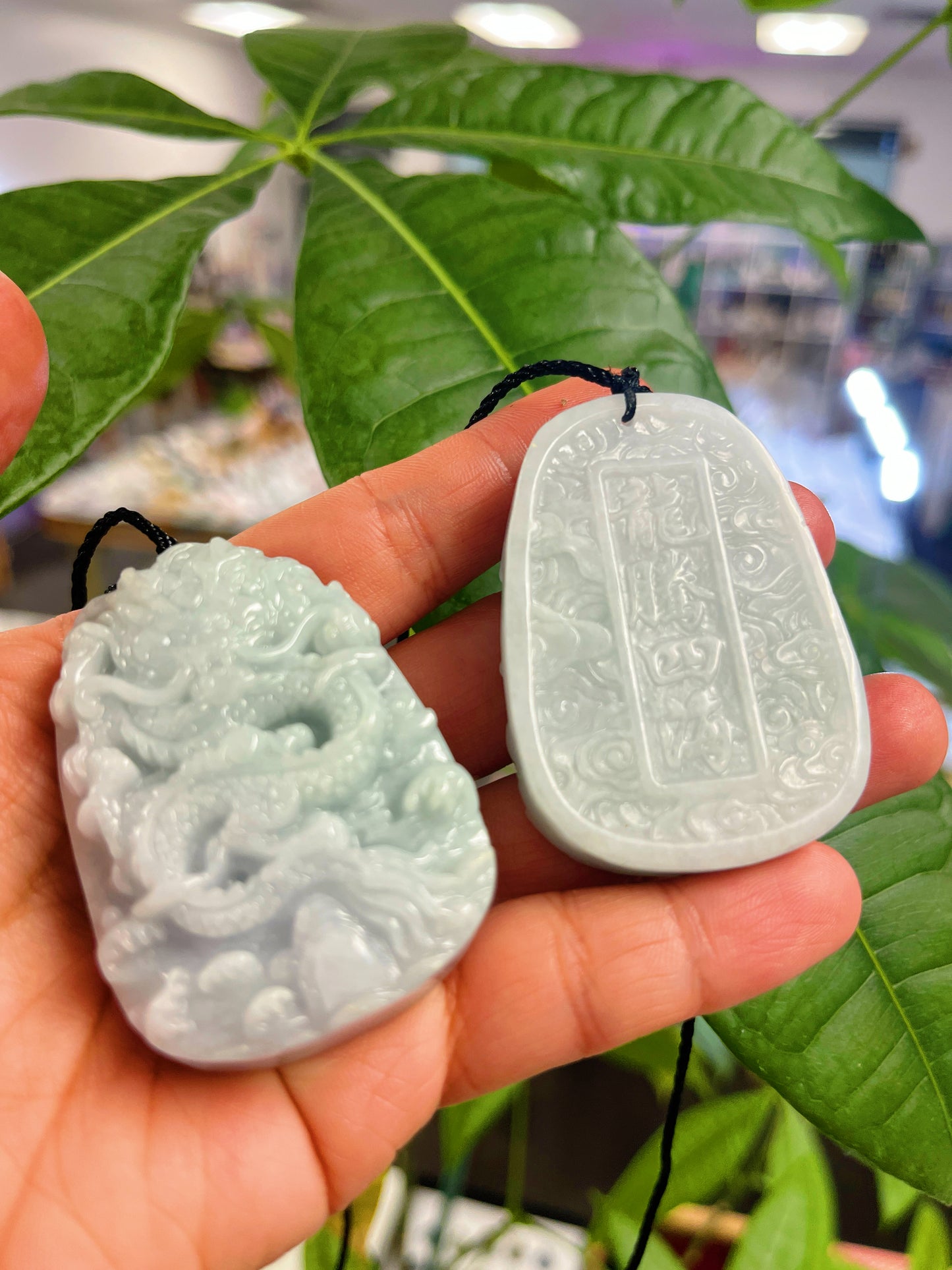 Jade Dragon Necklace