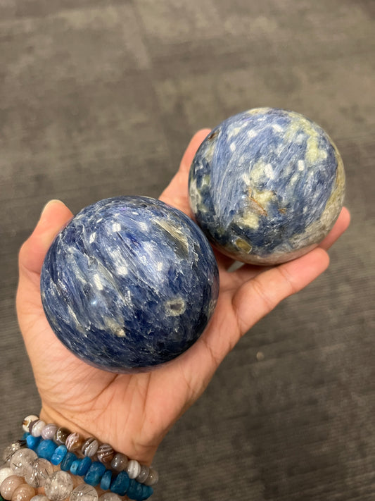 Brazilian Blue Kyanite Sphere