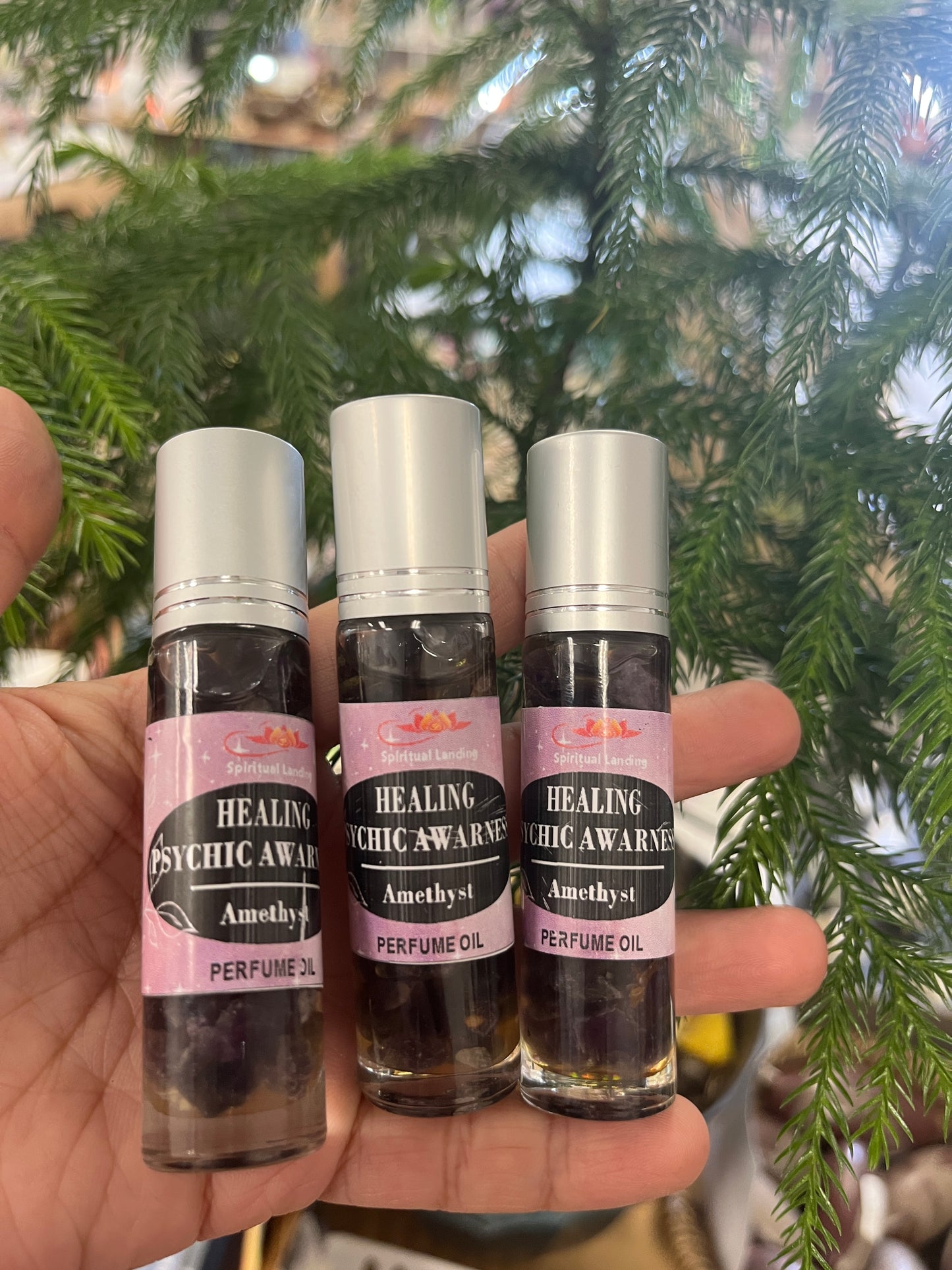 Crystals Intentions Roll On Oil