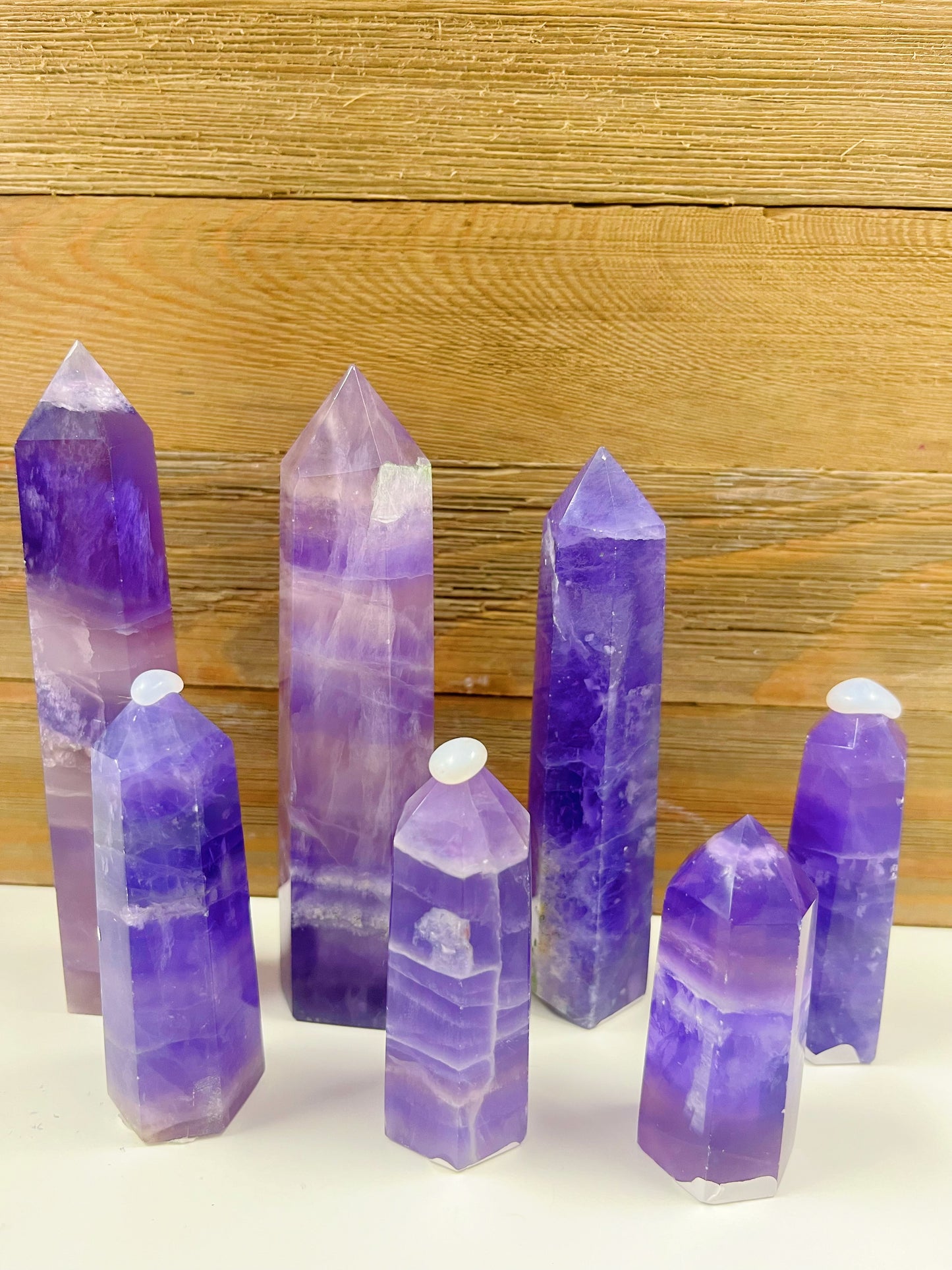 Purple Fluorite Tower