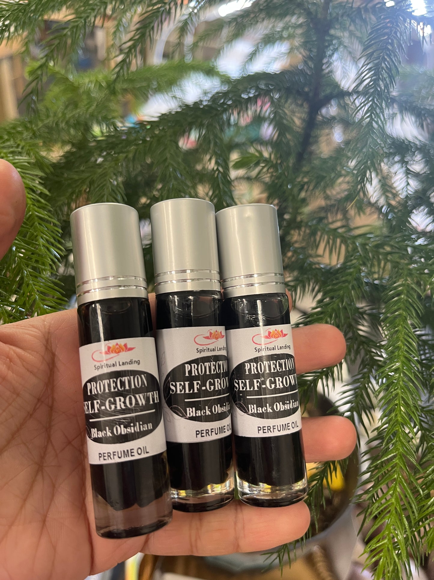 Crystals Intentions Roll On Oil