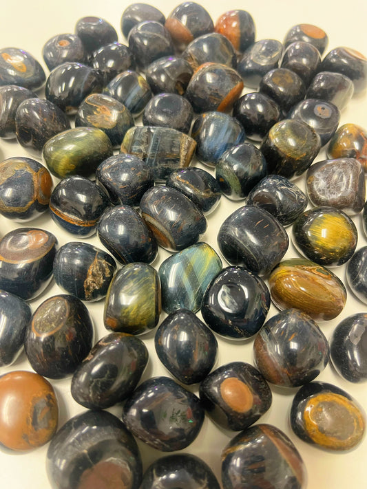 Blue Tigers Eye Tumbled