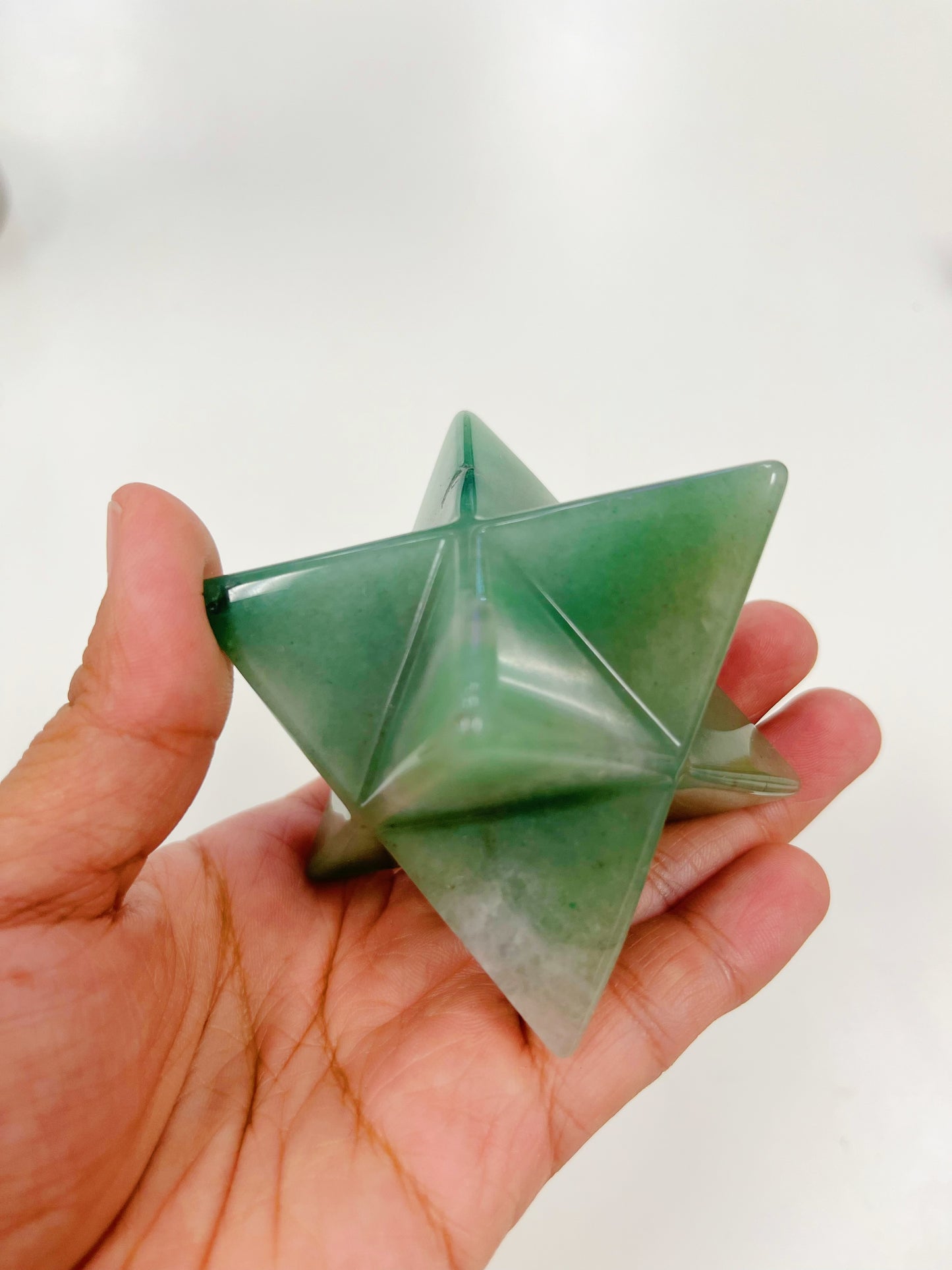 Merkaba Crystal Carving