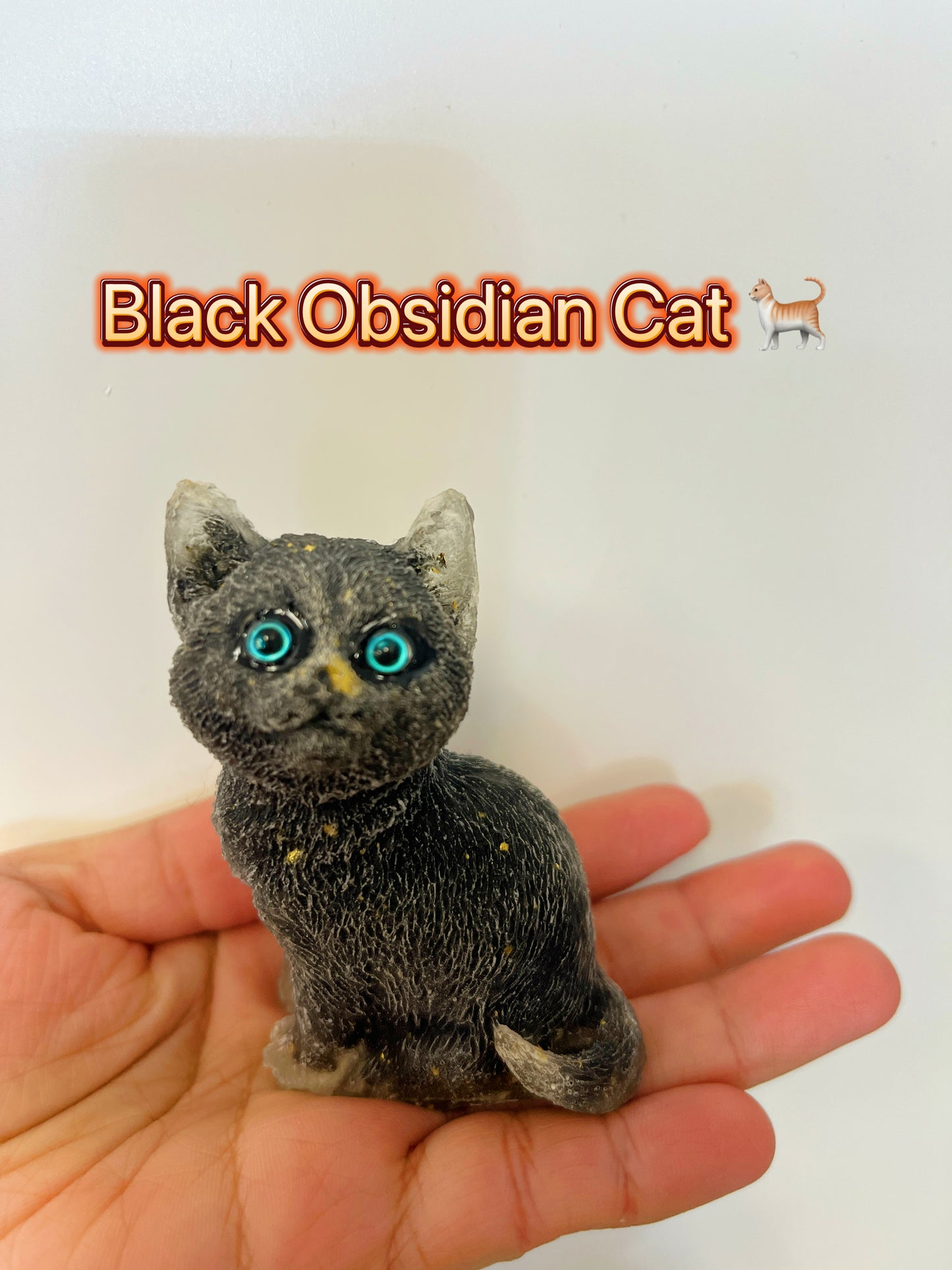 Crystals Cat Resin Crystal Chips Cat handmade