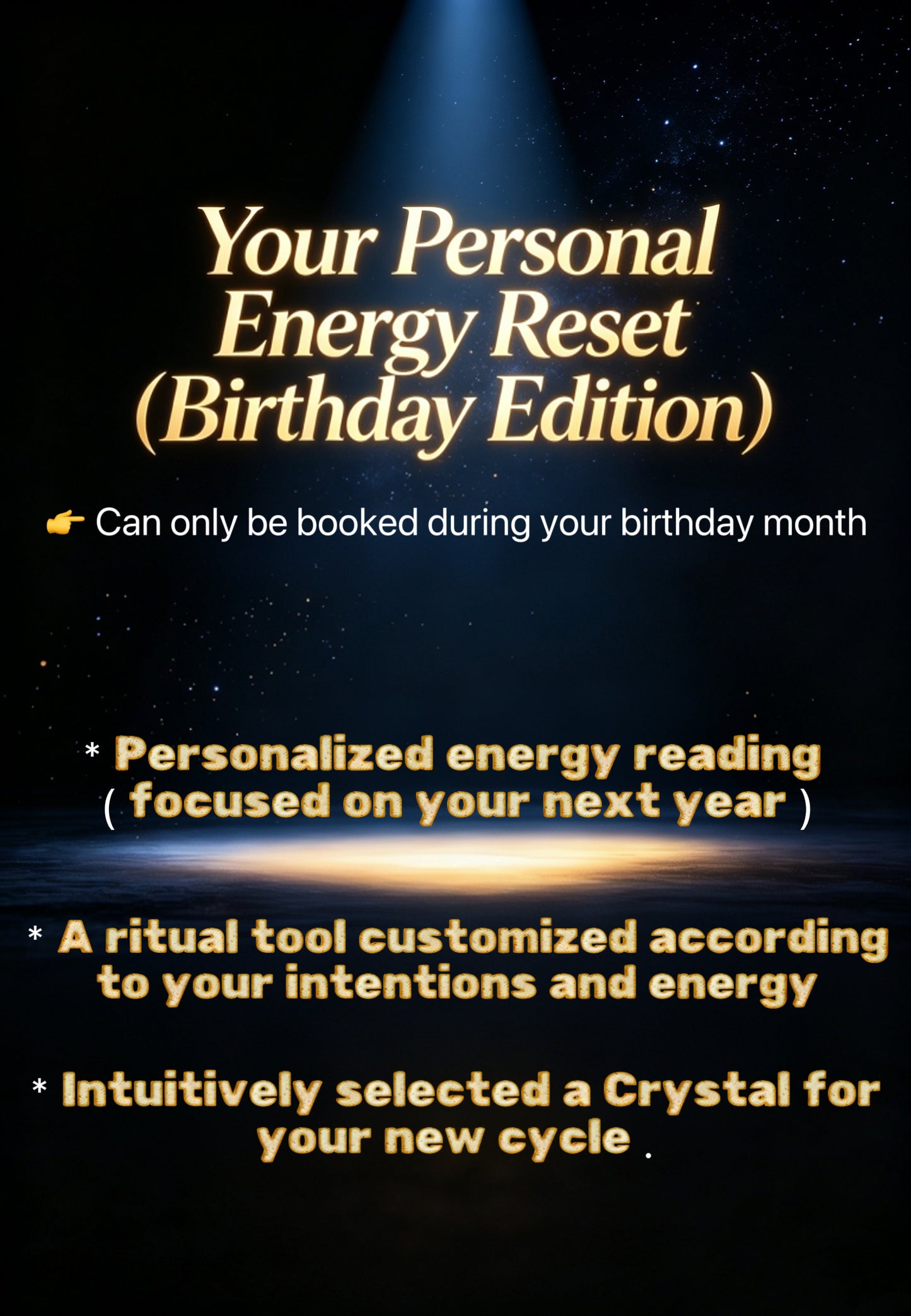Your Personal Energy Reset (Birthday Edition)