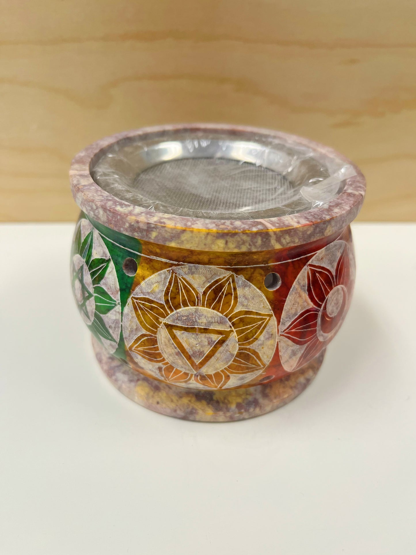 Soapstone charcoal burner