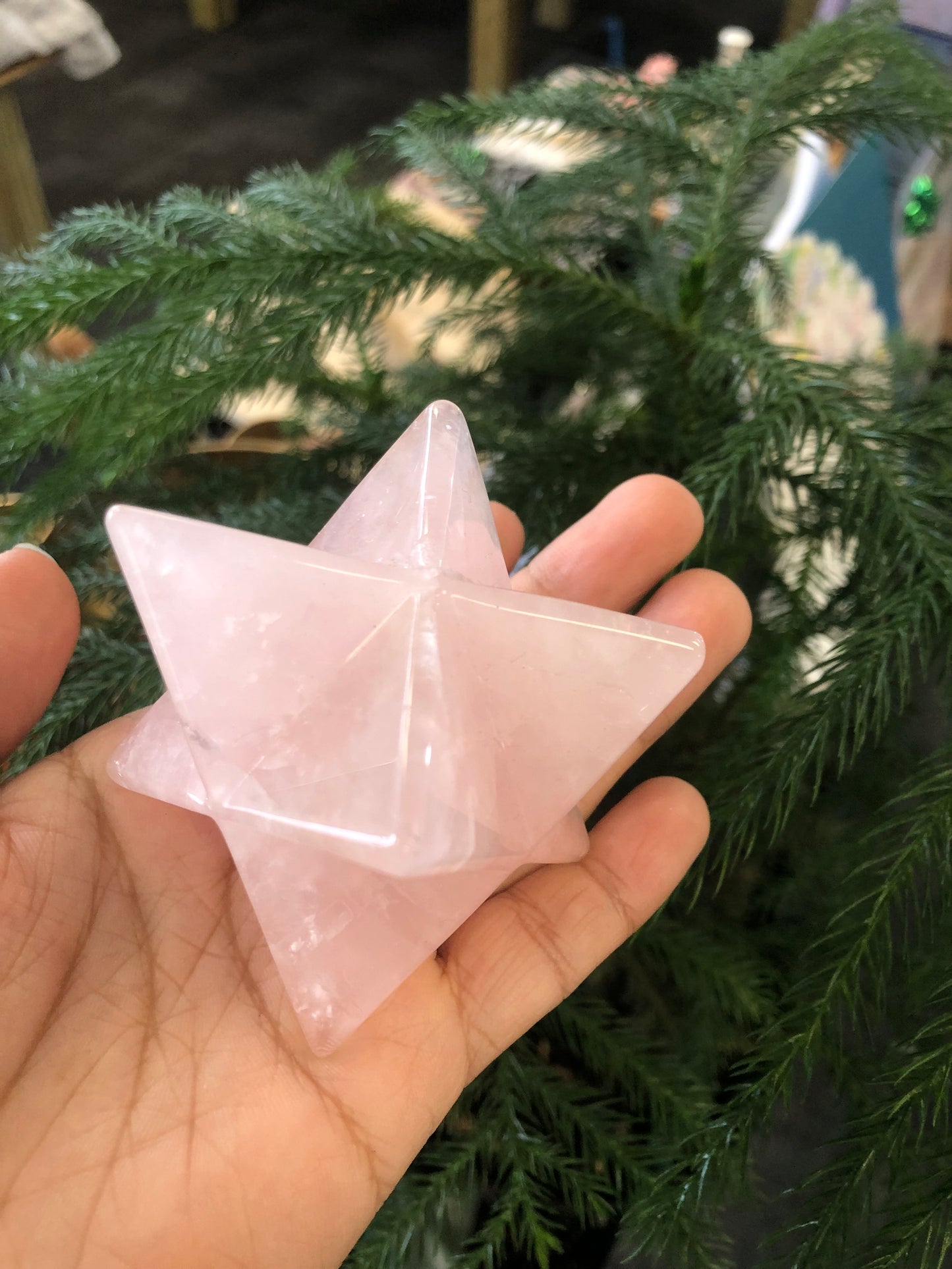 Merkaba Crystal Carving