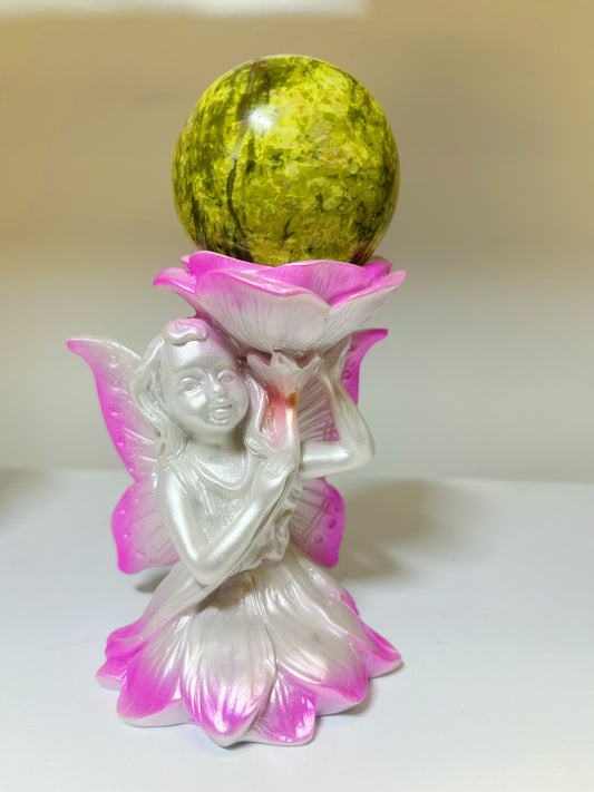 Flower fairy Sphere Holder