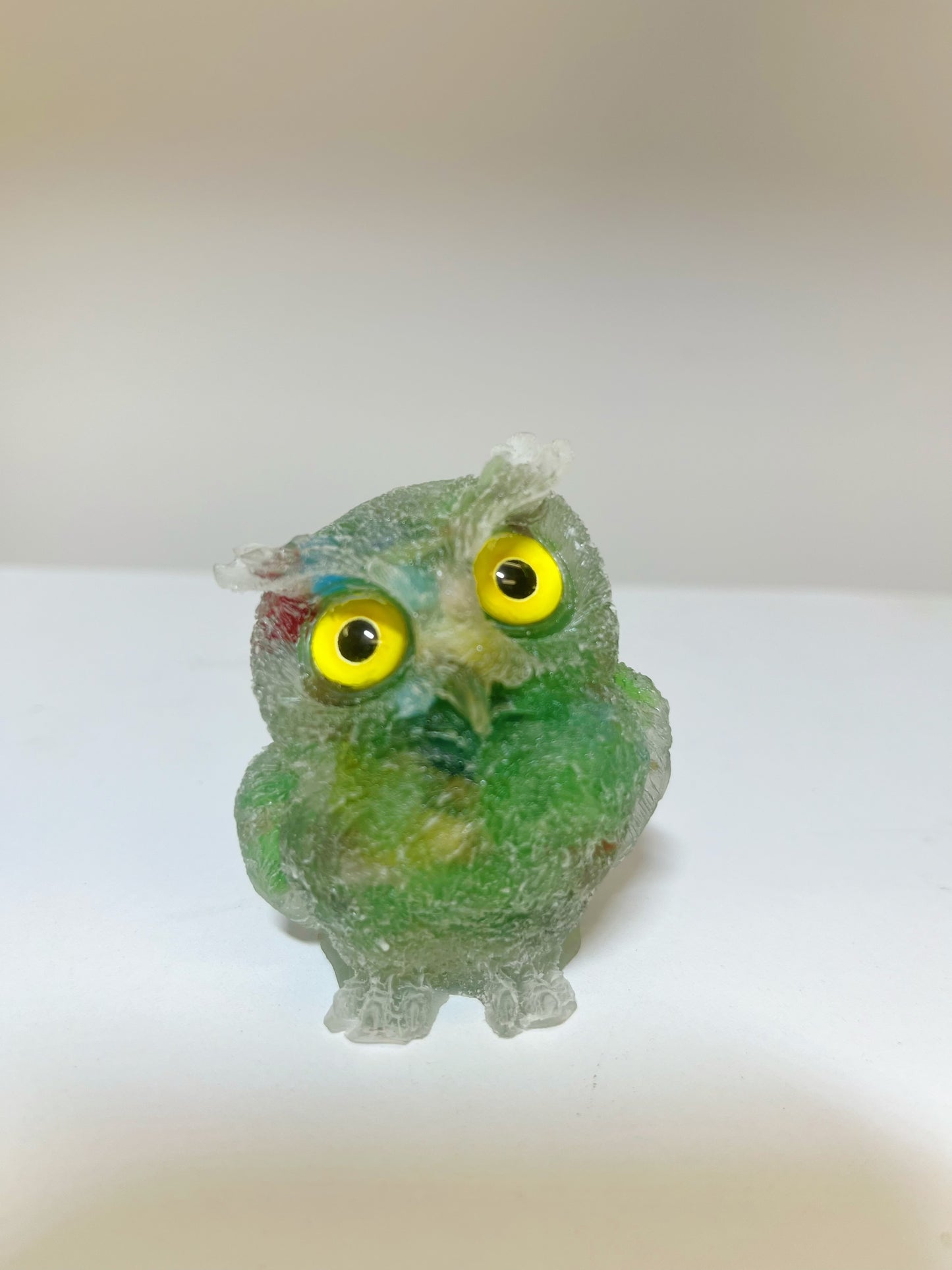 Resin Owl Carvings