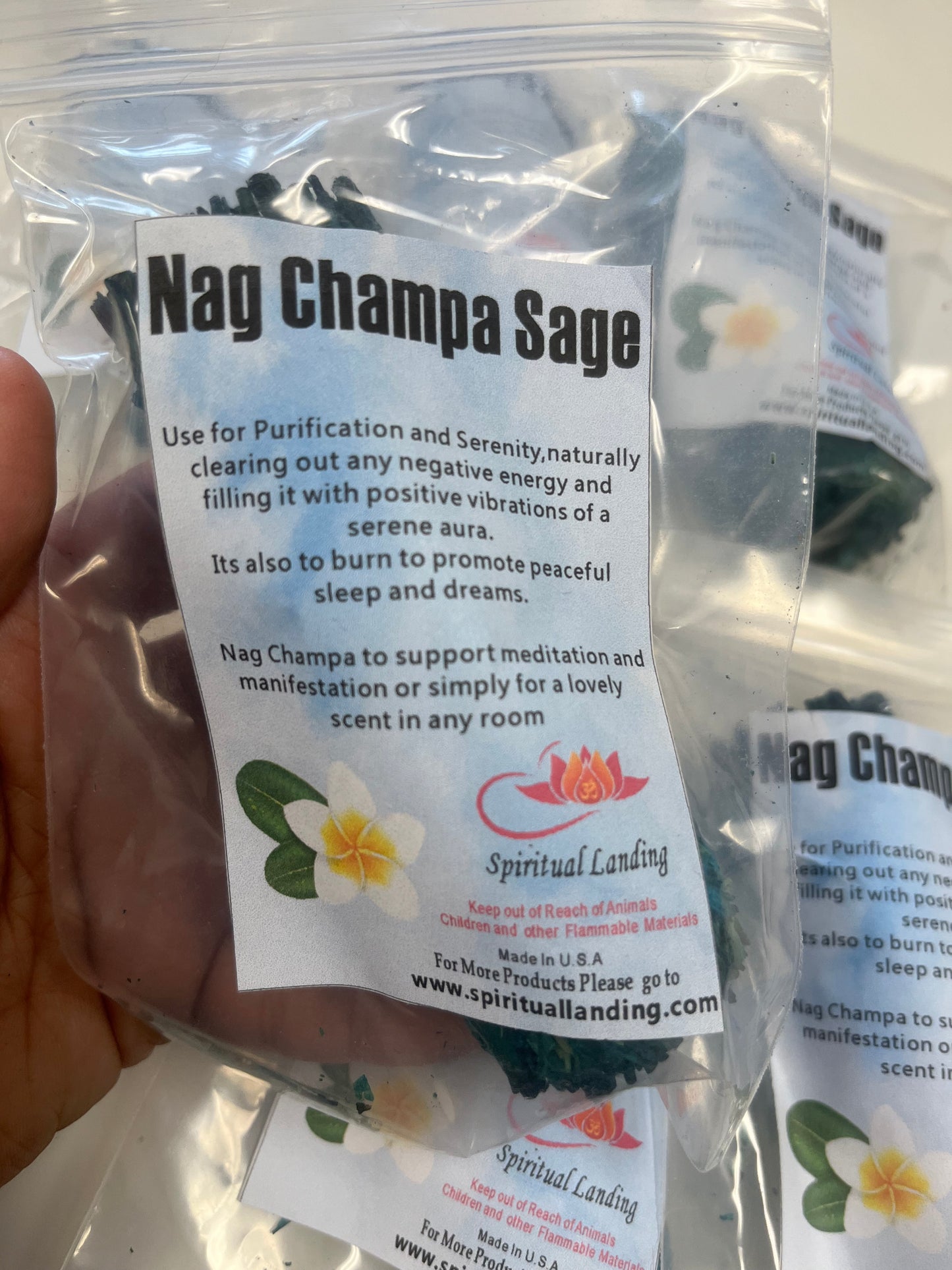 Nag Champa Sage