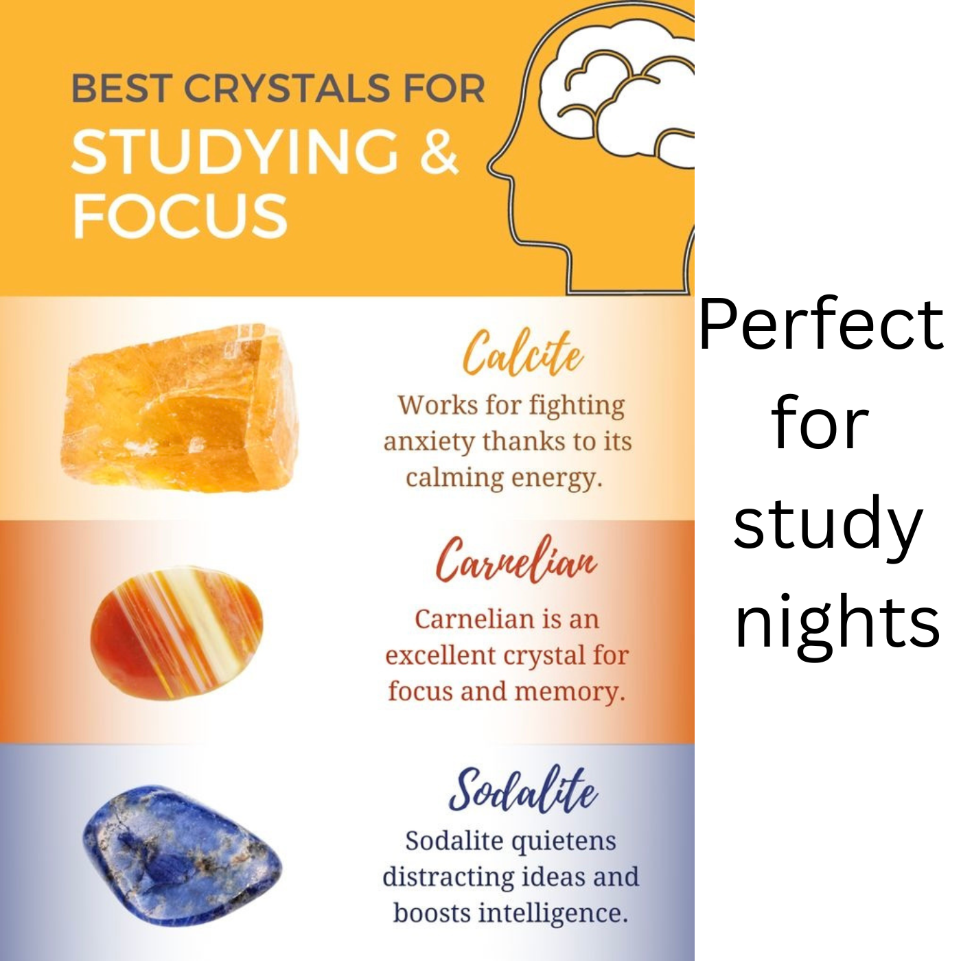 Crystal for Focus and Studying