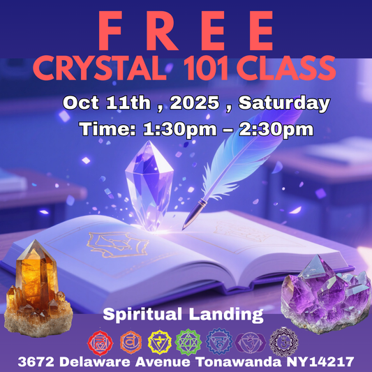 FREE Crystal 101 Classes