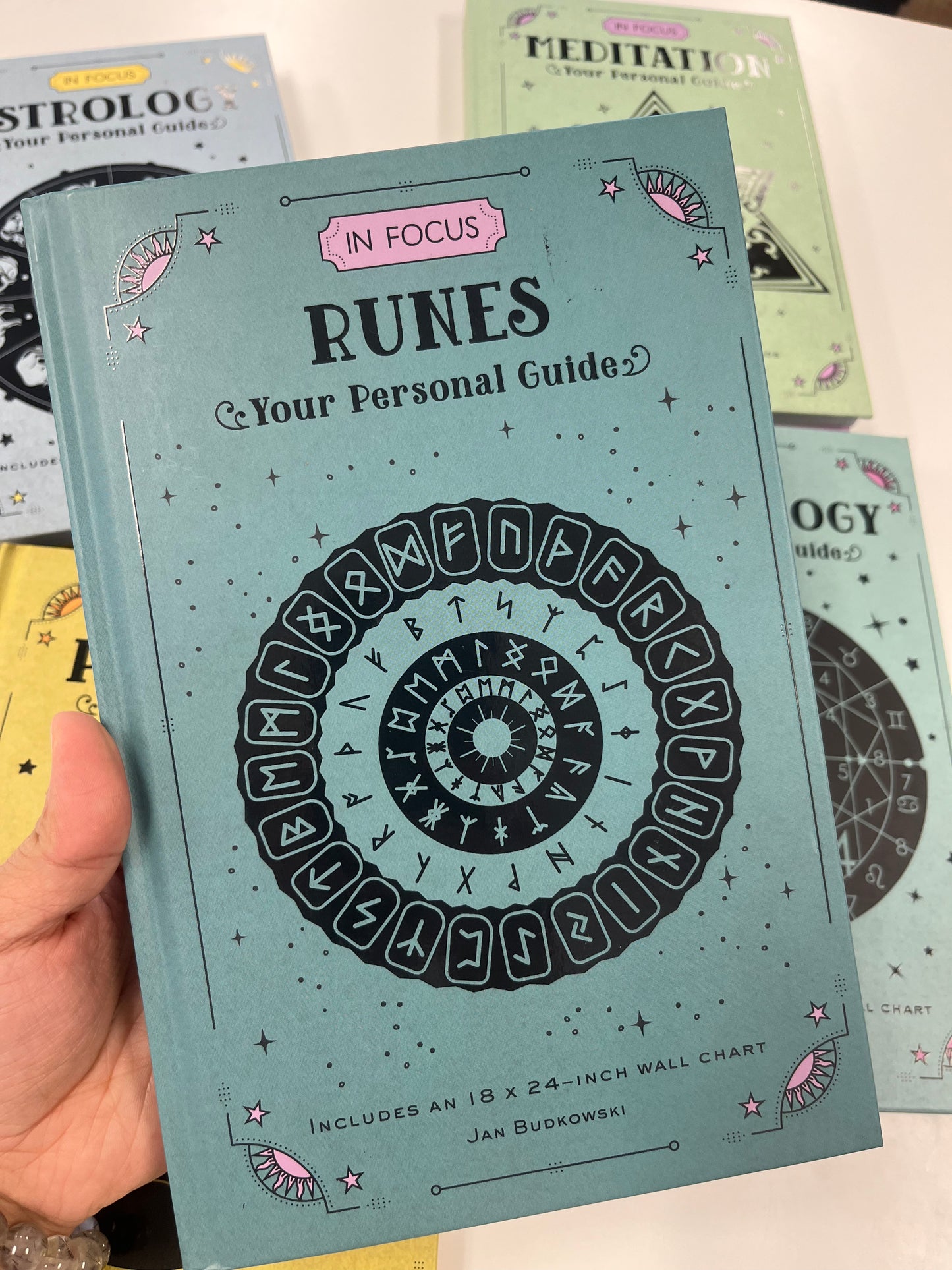 In Focus runes Numerology astrology meditation auras palmistry Books