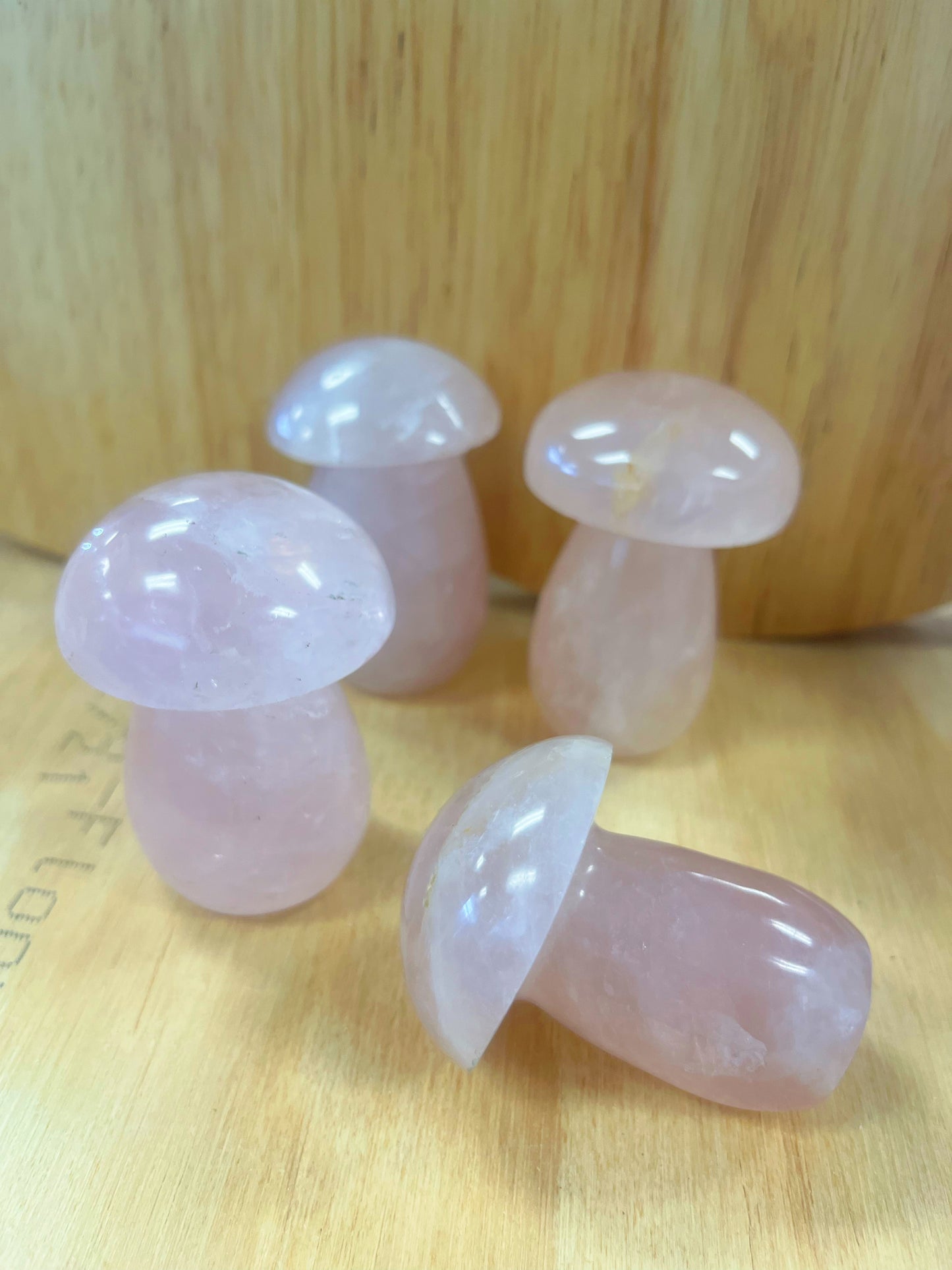 Rose Quartz Mushroom