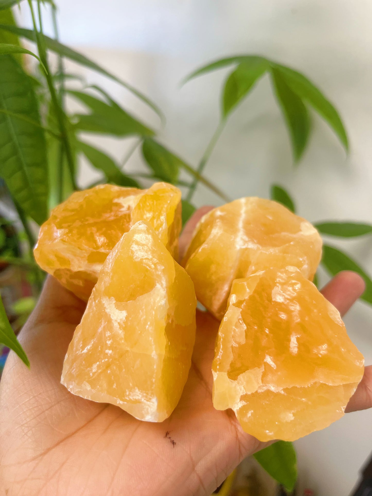 Orange Calcite Rough