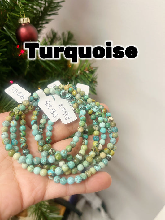 Turquoise Beaded Bracelet