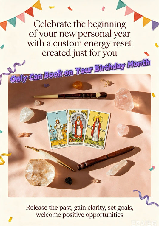 Your Personal Energy Reset (Birthday Edition)