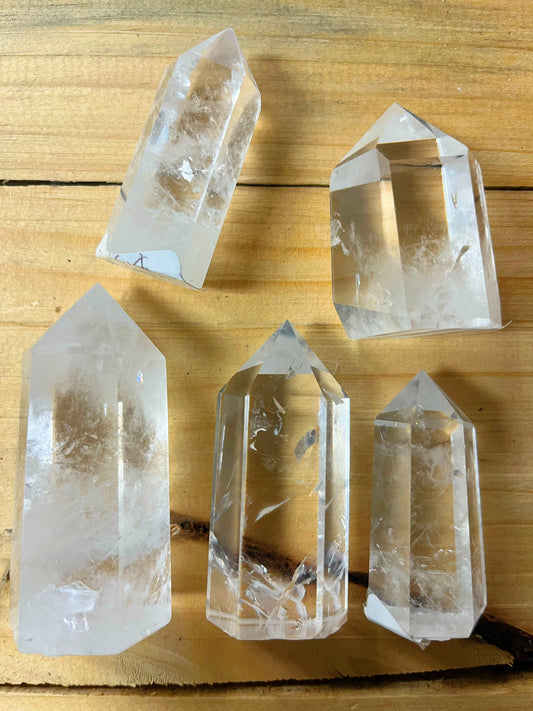 Clear Quartz Tower Point