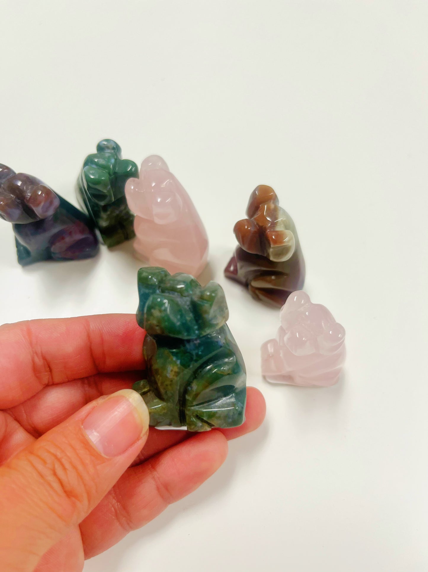 Dog Carving Gemstone